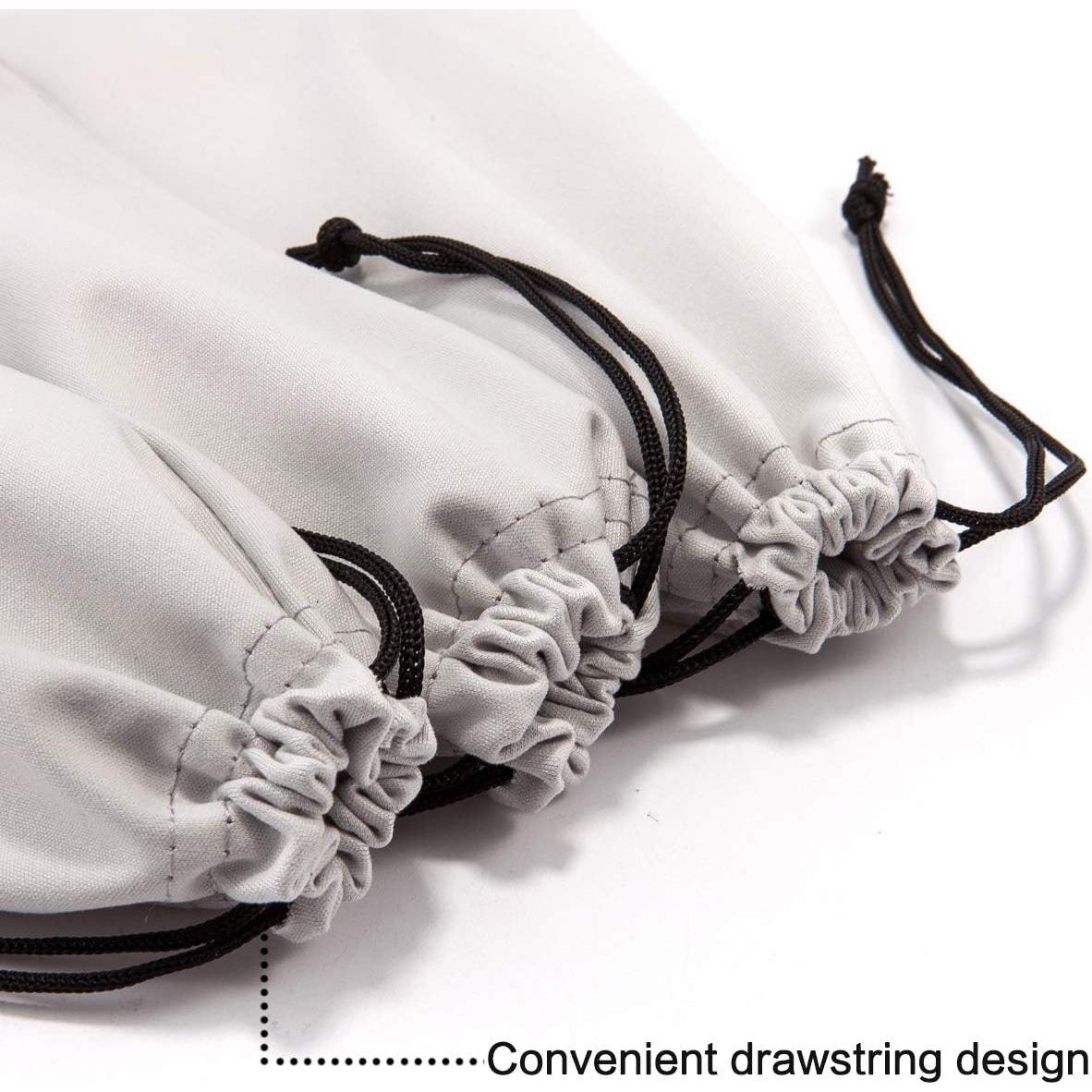 Bolsa de Gafas Triumph Vision Microfibra 3 Piezas Gris