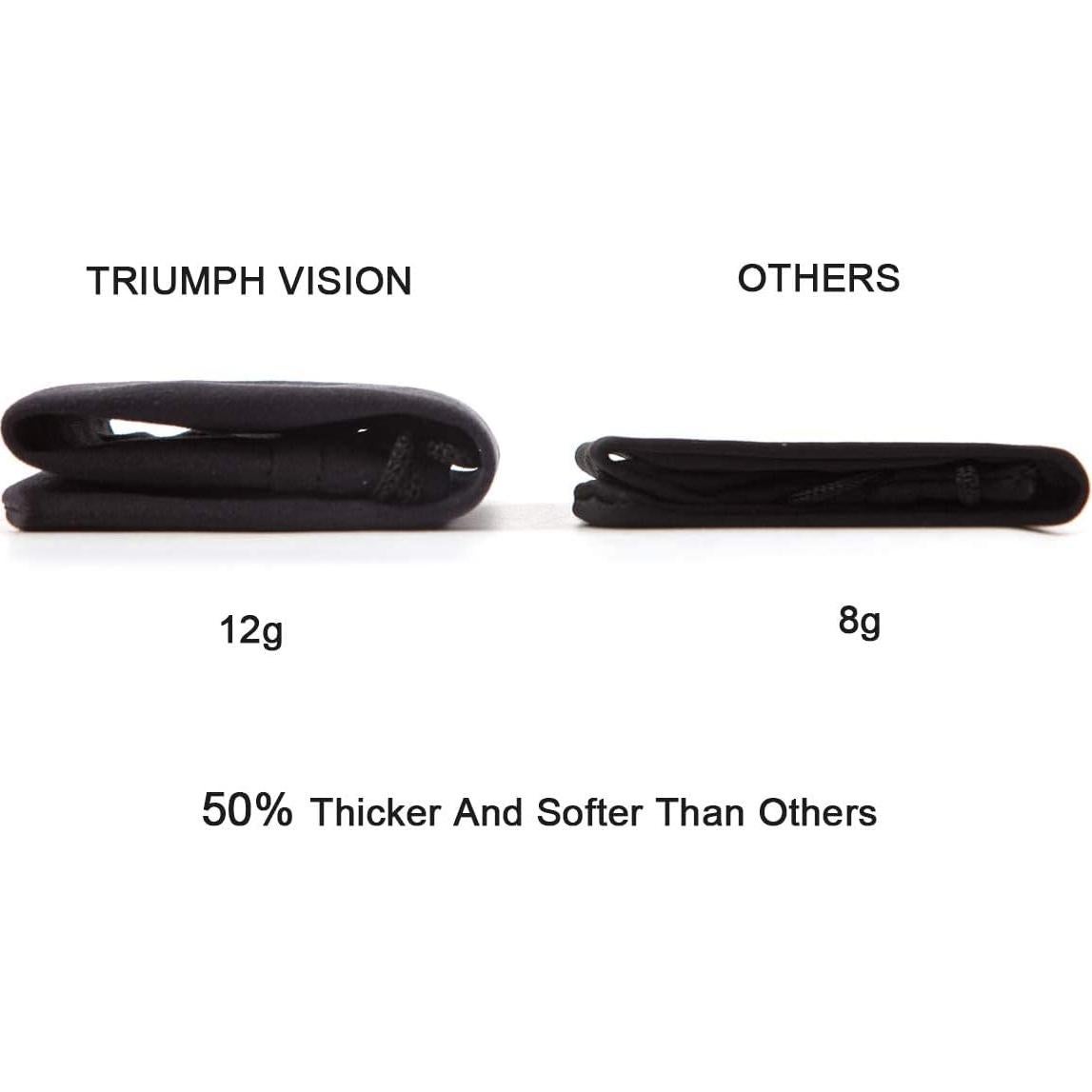 Bolsa de Gafas Triumph Vision 5 Pack Microfibra Negra