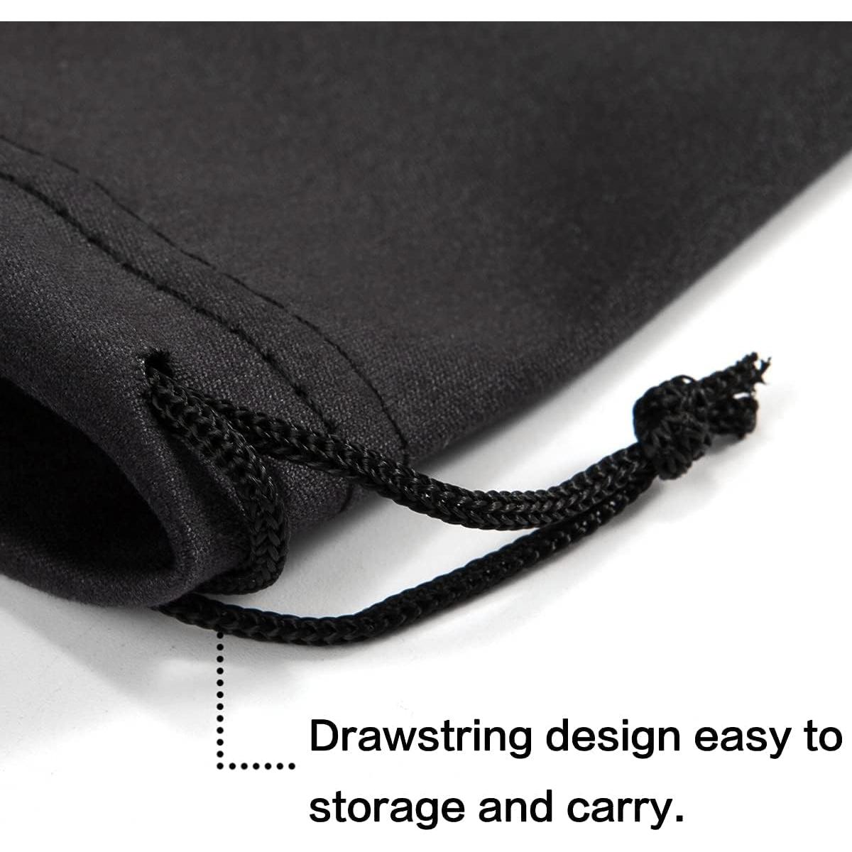 Bolsa de Gafas Triumph Vision 5 Pack Microfibra Negra