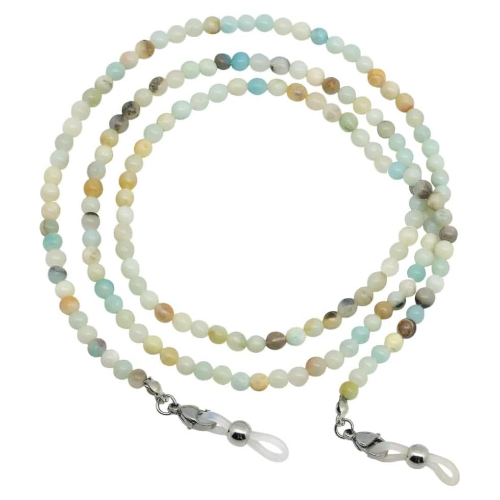 Cadena de Gafas LuReen de Perlas Naturales para Mujeres