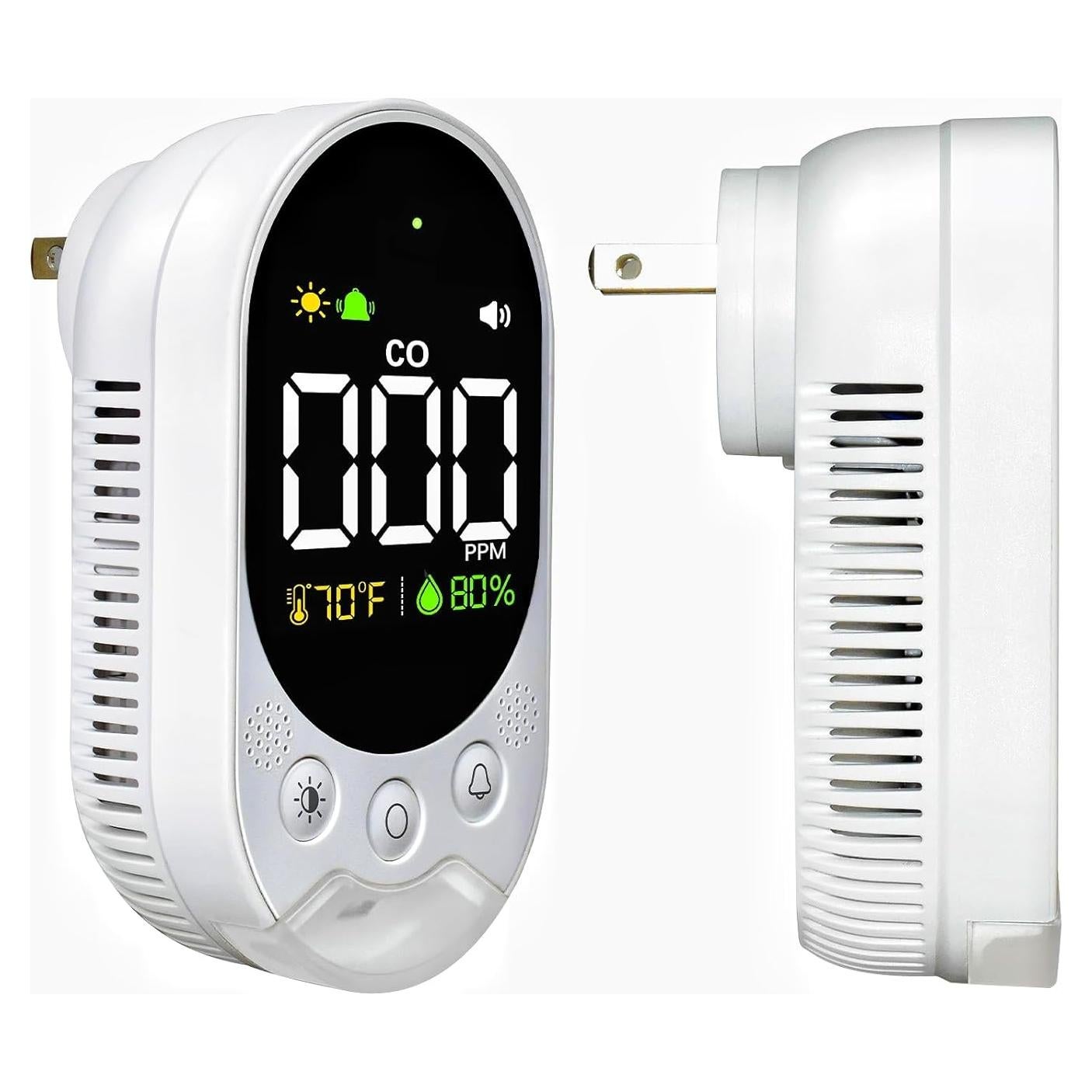 Detector de Monóxido de Carbono VETOUCH L6098 Portátil