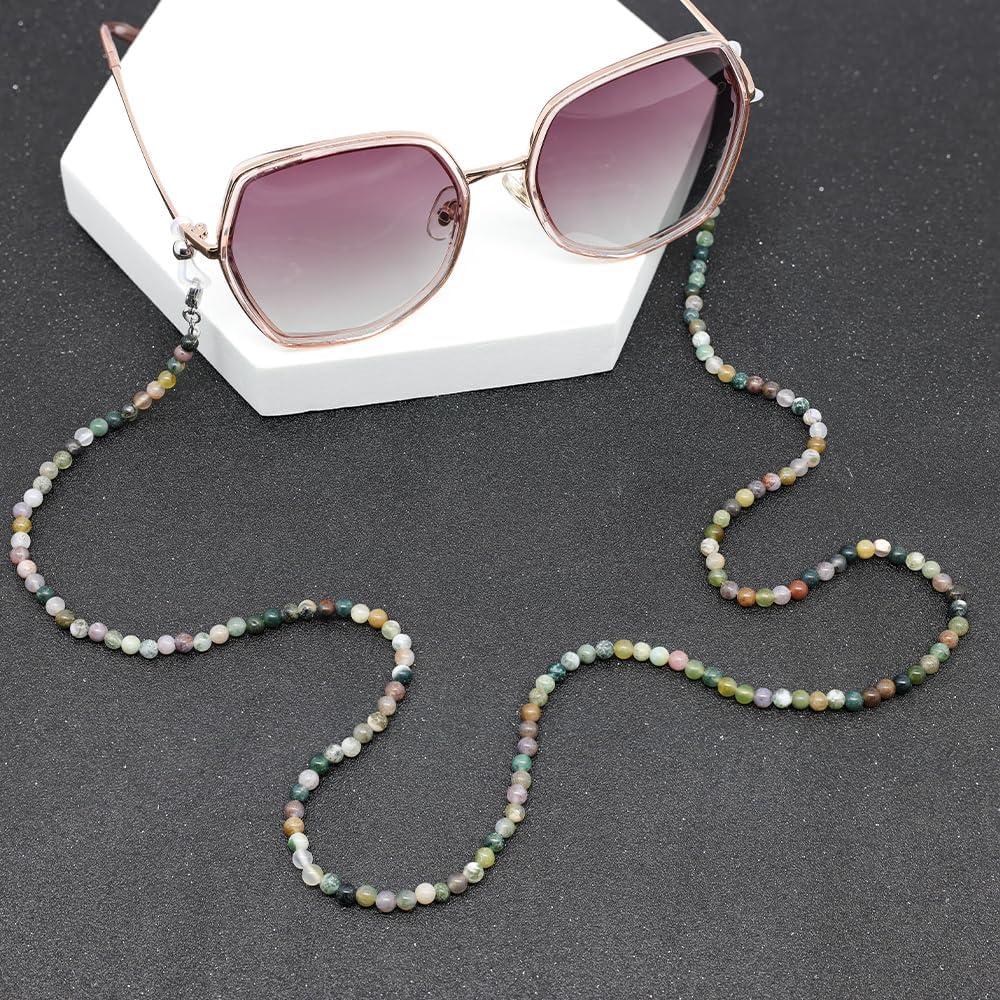 Cadena de Gafas LuReen de Ágata India para Mujeres