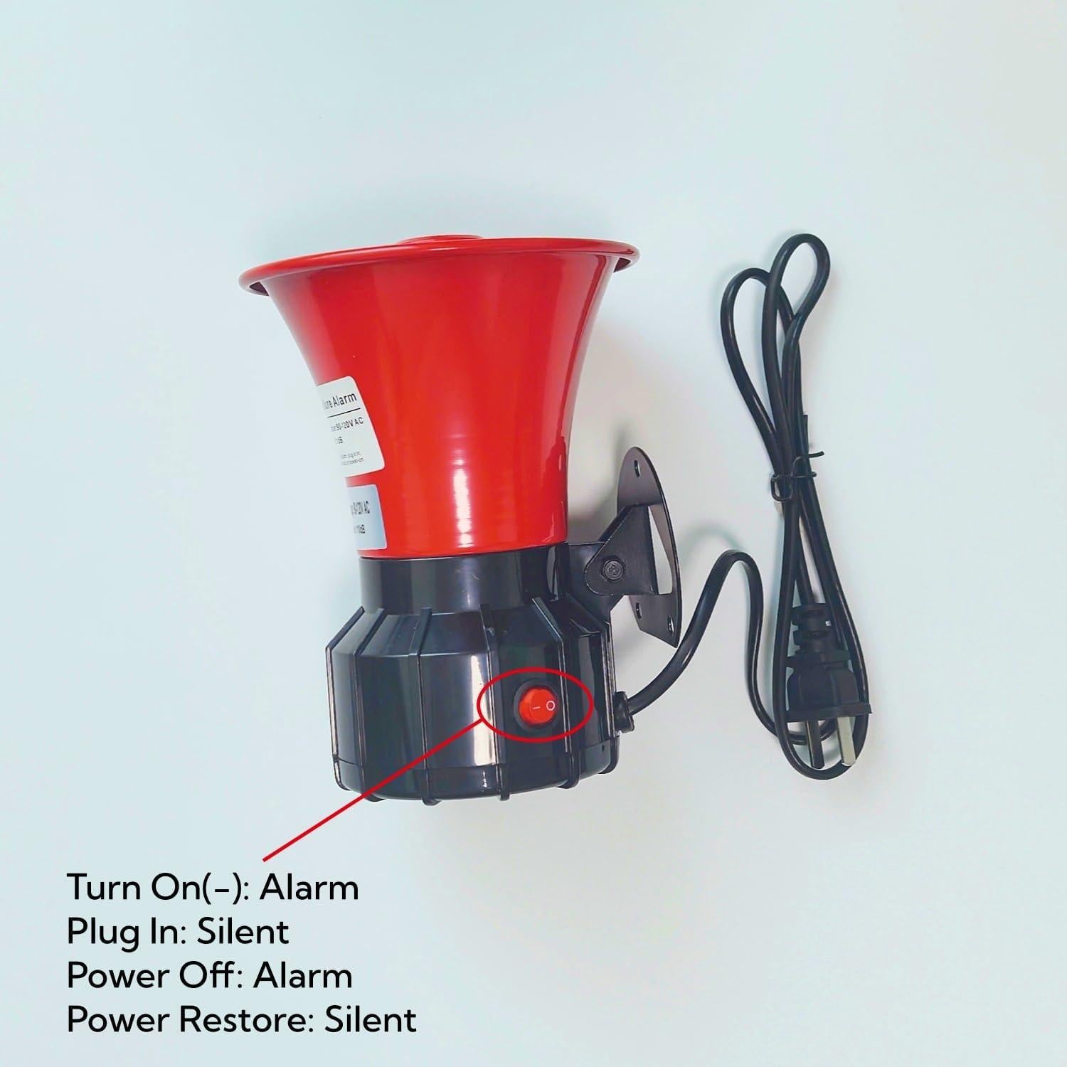 Alarma de Corte de Energía Industrial Genérico PA120 120V CA