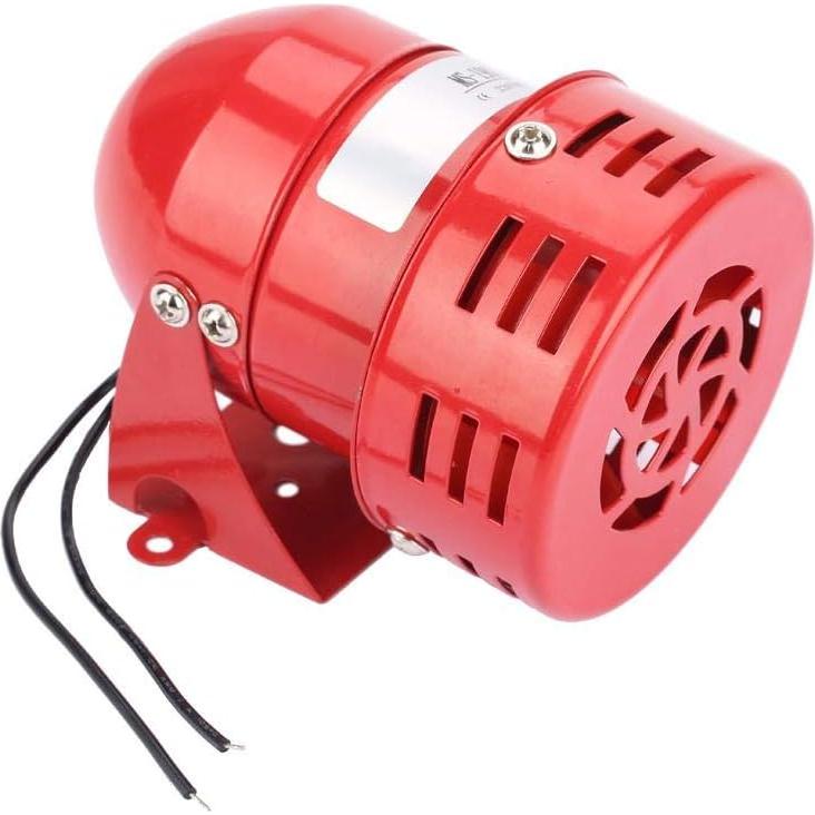 Alarma Sonora de Motor 220V MS-190 120dB Rojo