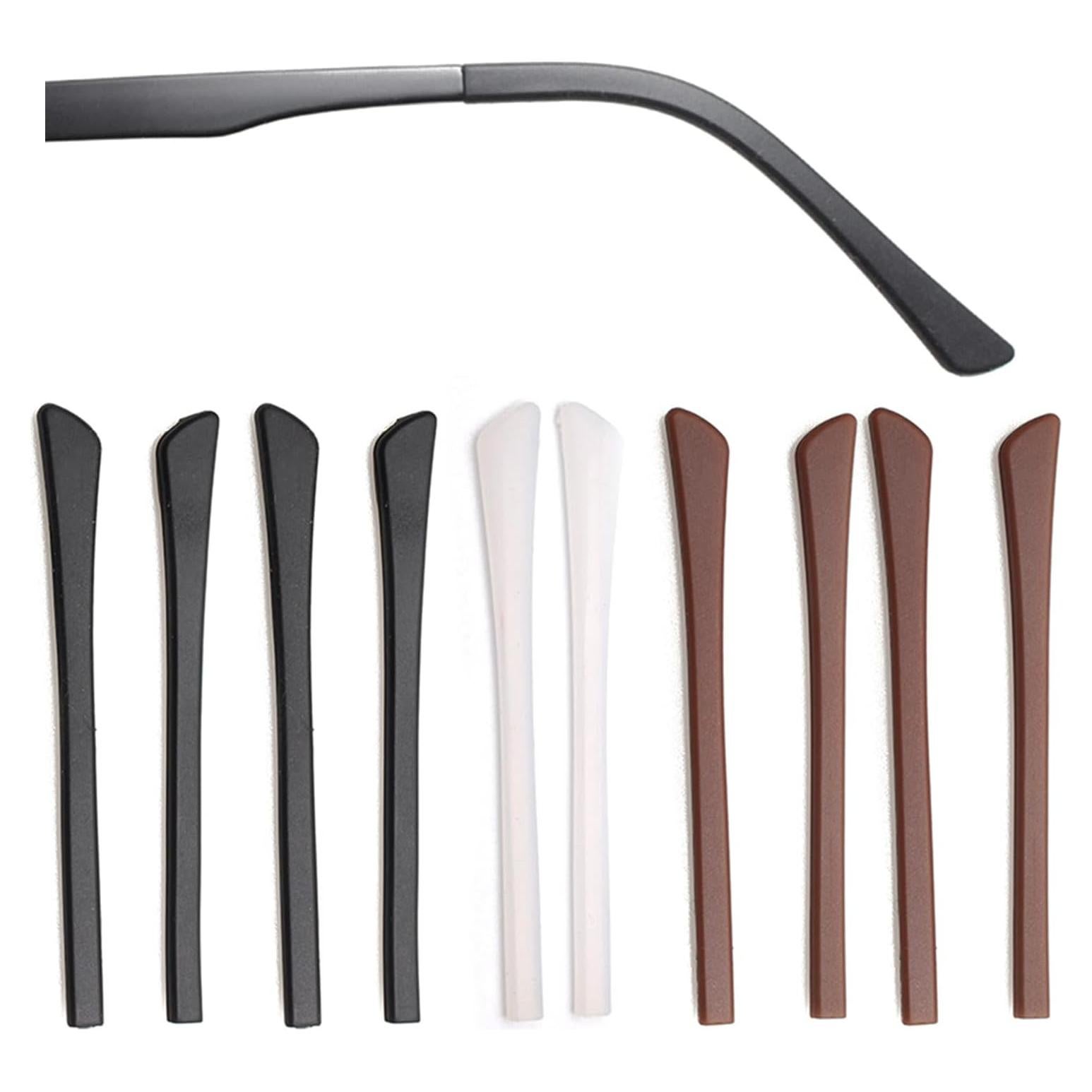 5 Pairs Puntas Silicona Antideslizantes Gafas KECHIO