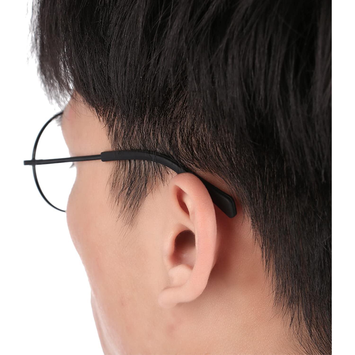 5 Pairs Puntas Silicona Antideslizantes Gafas KECHIO