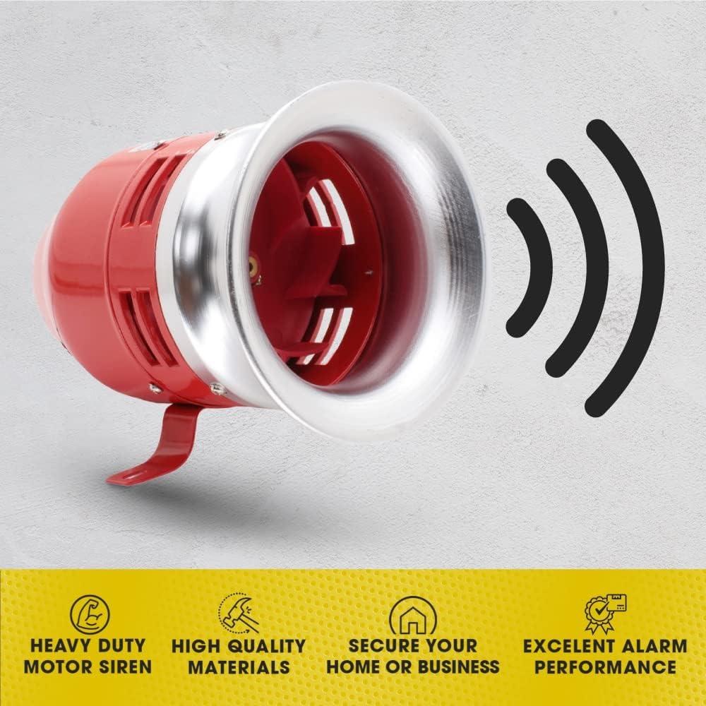 Campana de Alarma Industrial Shopcorp MS-390 112 dB 110V