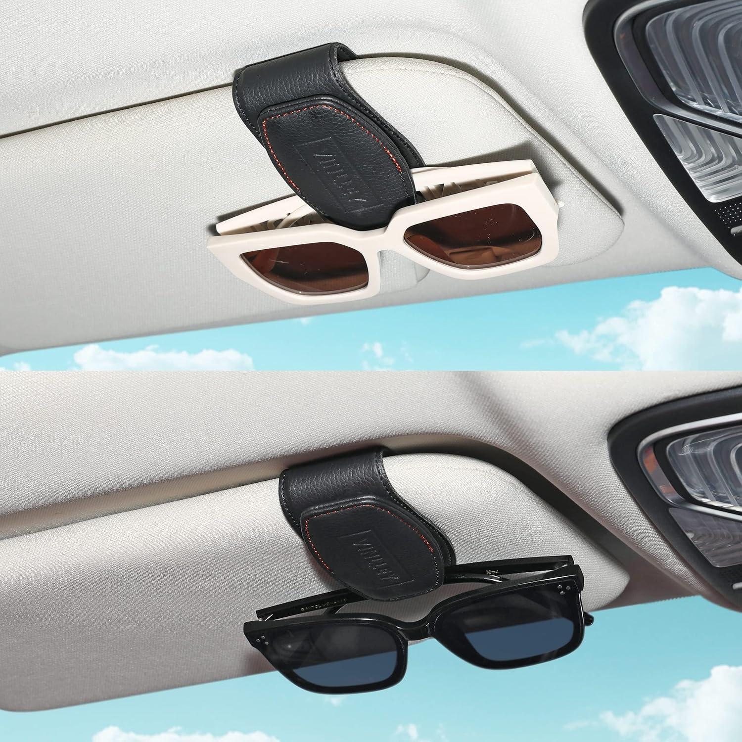 Soporte de Gafas Vinlley G2-1 Beige Magnético para Coche