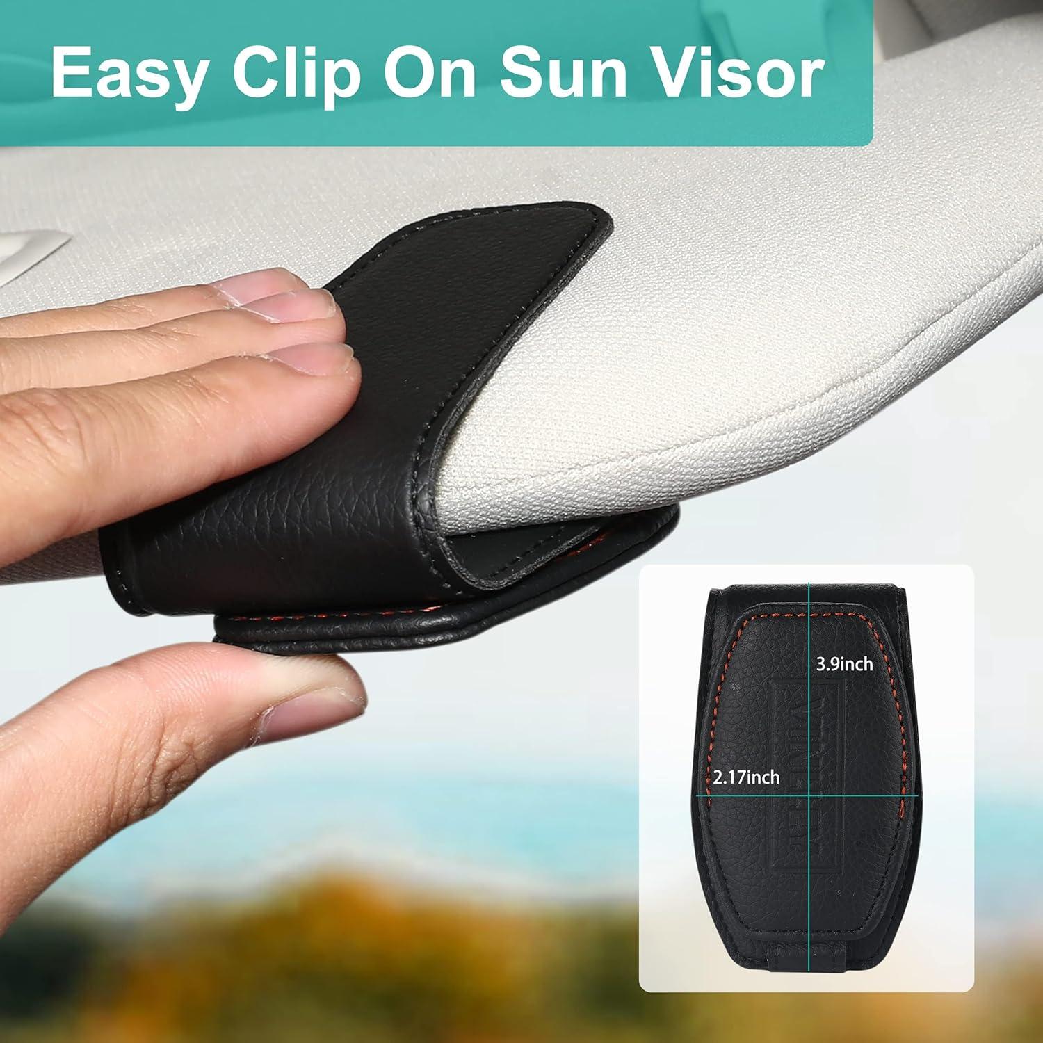 Soporte de Gafas Vinlley G2-1 Beige Magnético para Coche