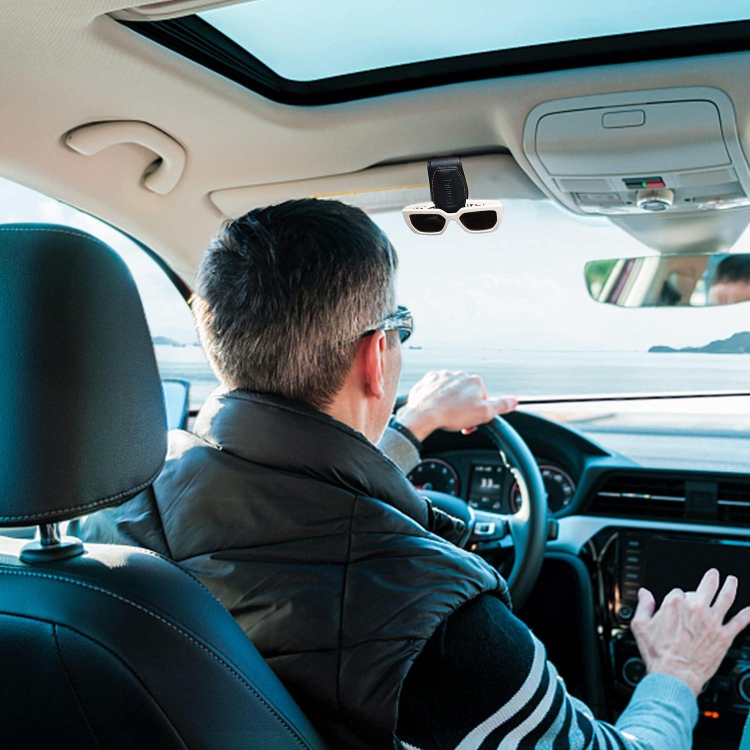 Soporte de Gafas Vinlley G2-1 Beige Magnético para Coche