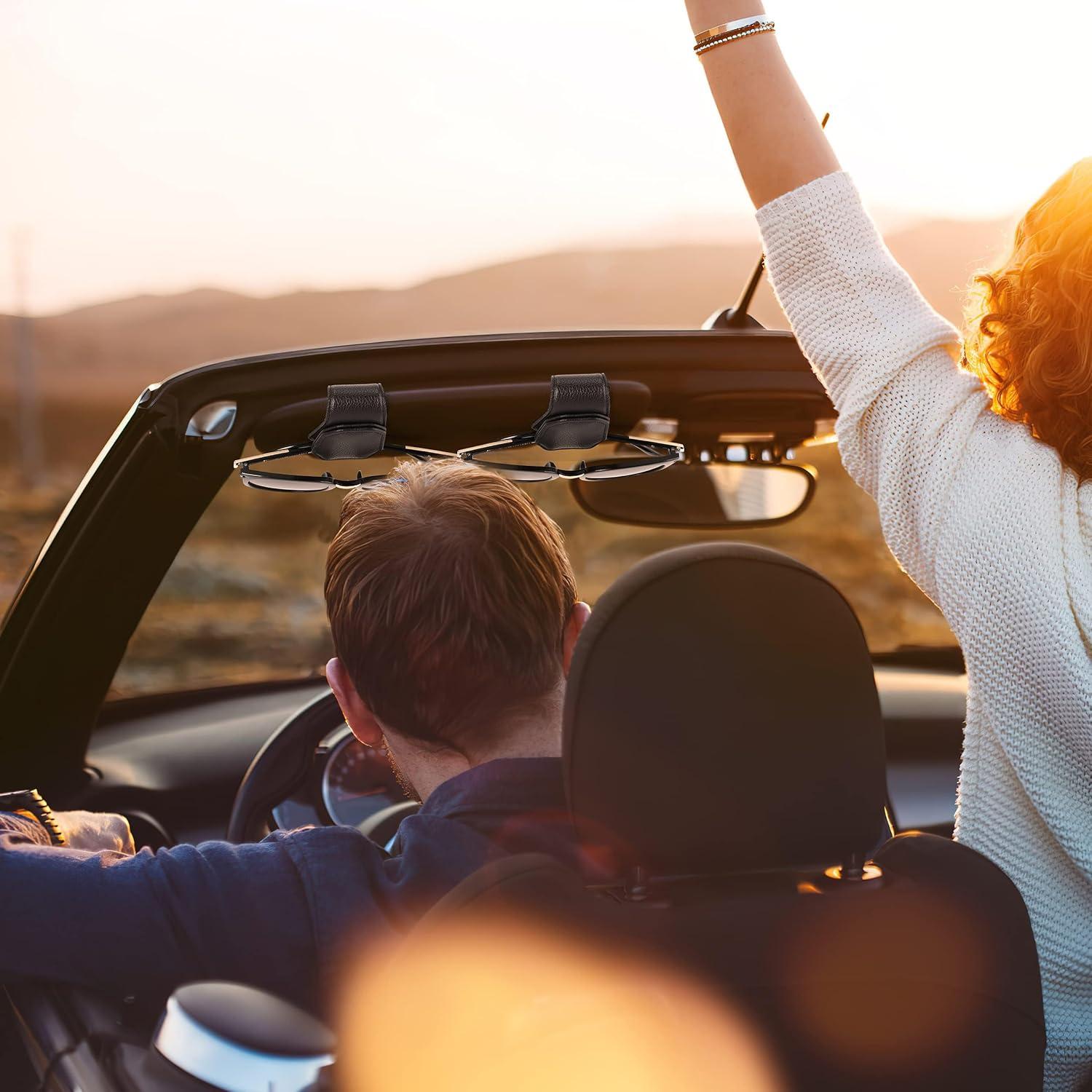 Soporte para Gafas Vinlley G1 Rojo, Clip Magnético para Coche