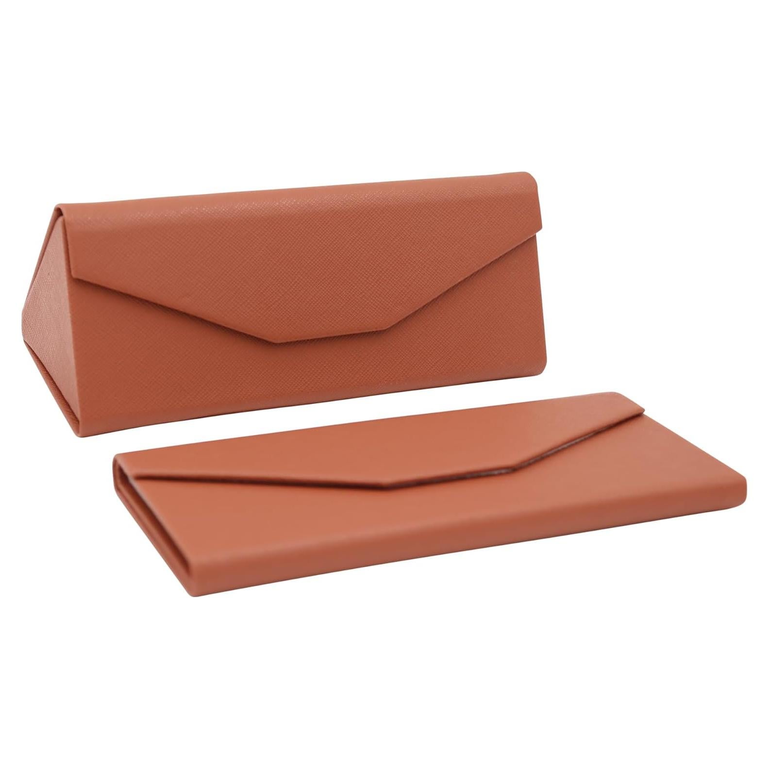 Estuche de Gafas Real Sic Plegable Magnético 16cm Marrón