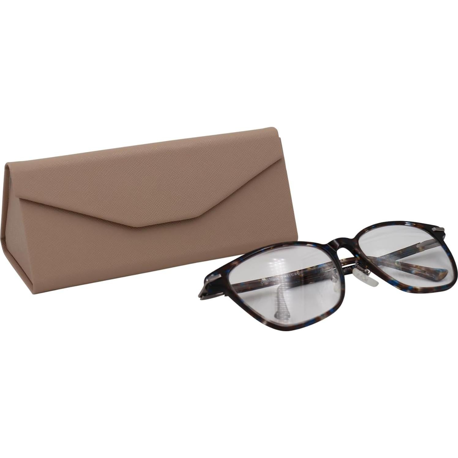 Estuche de Gafas Real Sic Marrón - Doblado Magnético 16cm
