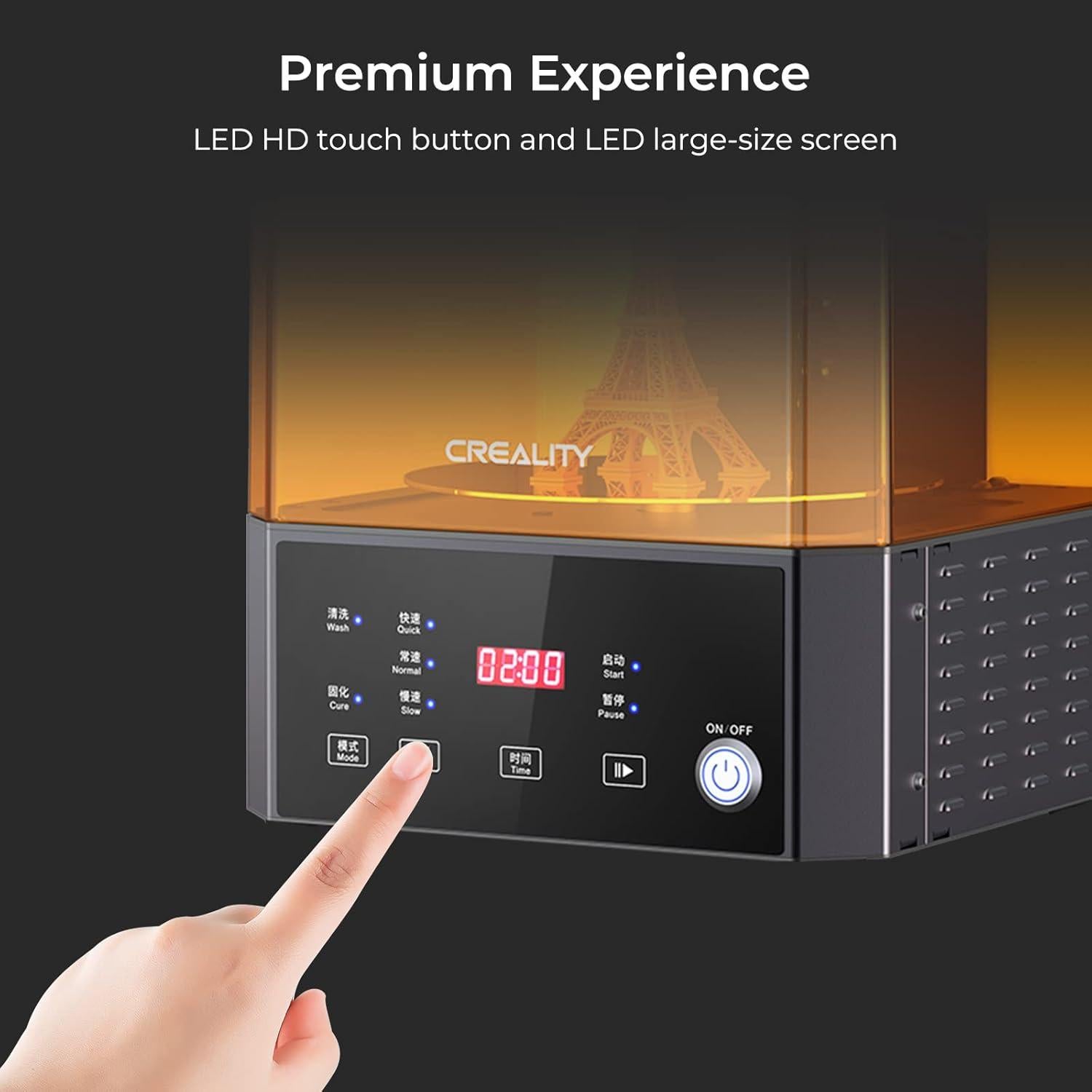 Estación de Lavado y Curado Creality UW-01 2 en 1 165x200 mm