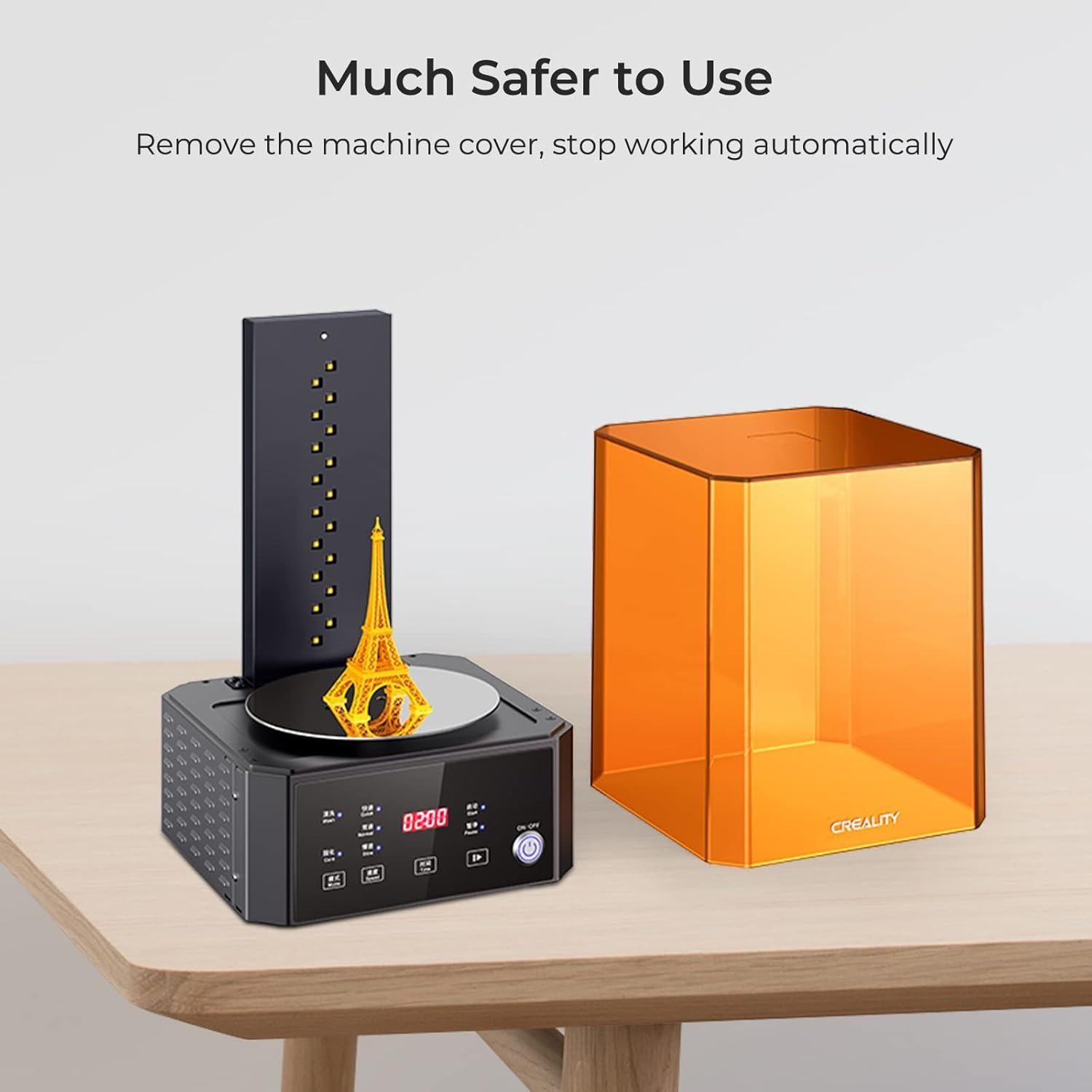 Estación de Lavado y Curado Creality UW-01 2 en 1 165x200 mm