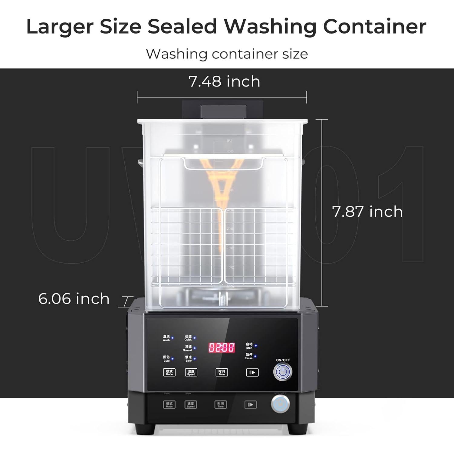 Estación de Lavado y Curado Creality UW-01 2 en 1 165x200 mm