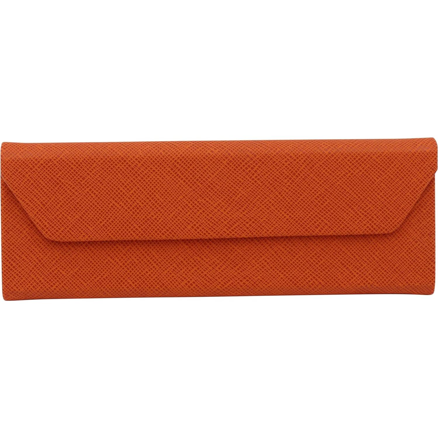 Estuche Duro Real Sic Naranja para Gafas Unisex 16x5 cm