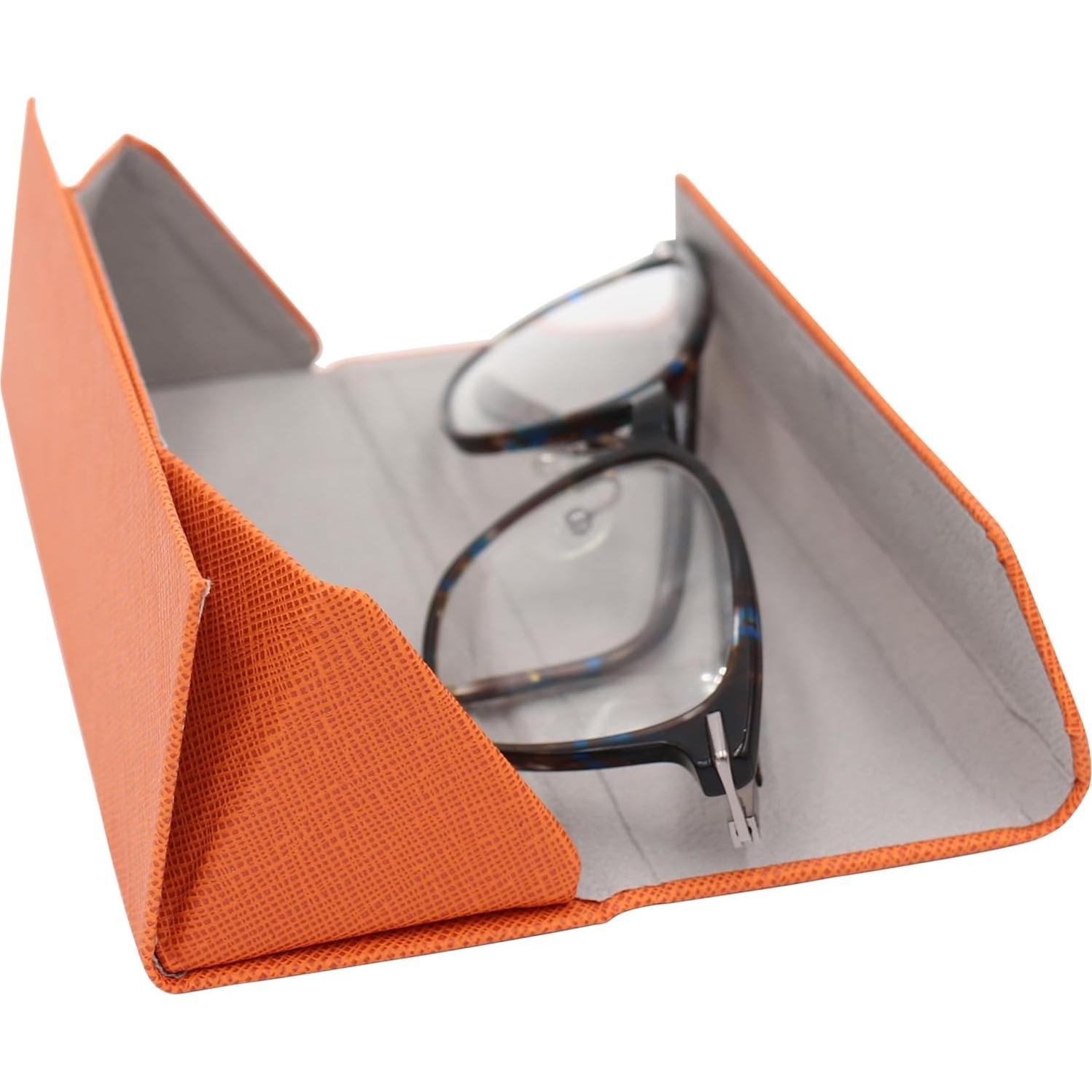 Estuche Duro Real Sic Naranja para Gafas Unisex 16x5 cm