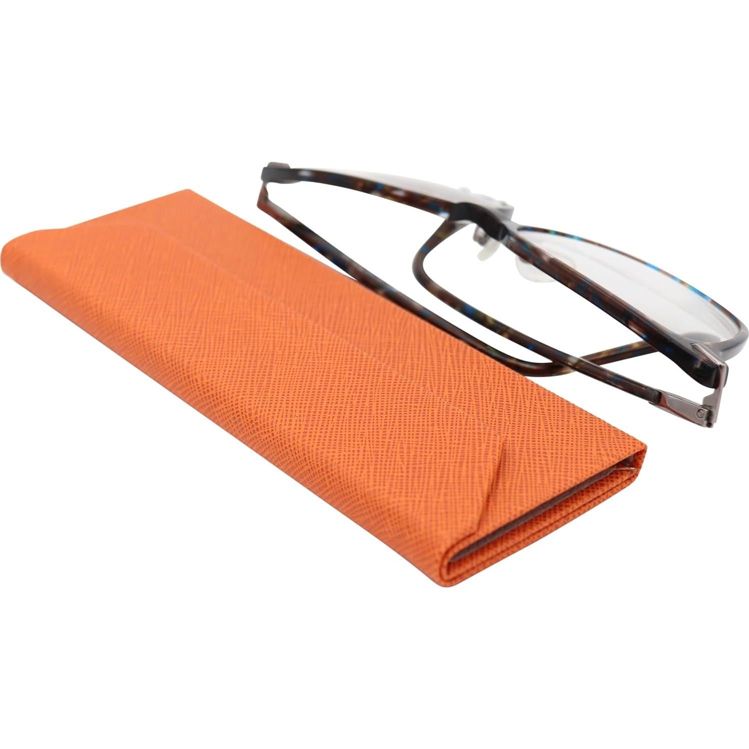 Estuche Duro Real Sic Naranja para Gafas Unisex 16x5 cm