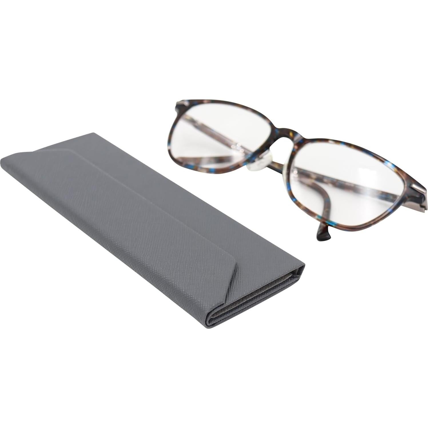 Estuche de Gafas Real Sic Gris Pequeño Duro Plegable