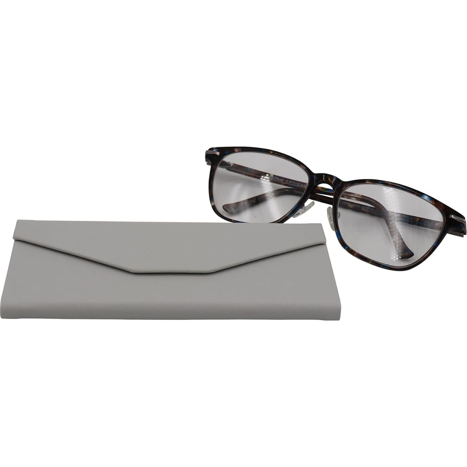 Estuche de Gafas Real Sic Gris Claro - Duro y Plegable