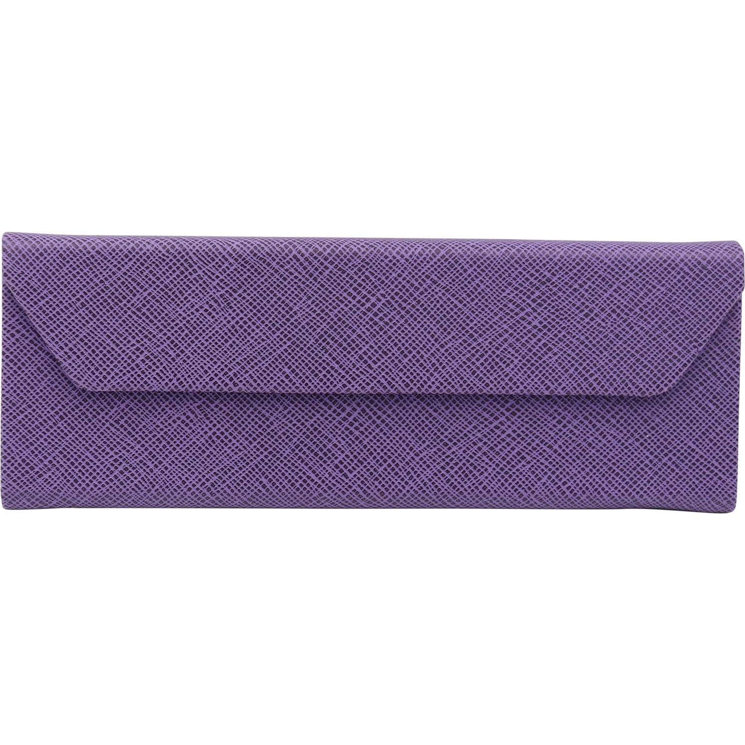 Estuche de Gafas Real Sic Púrpura 16x5cm Duro Plegable