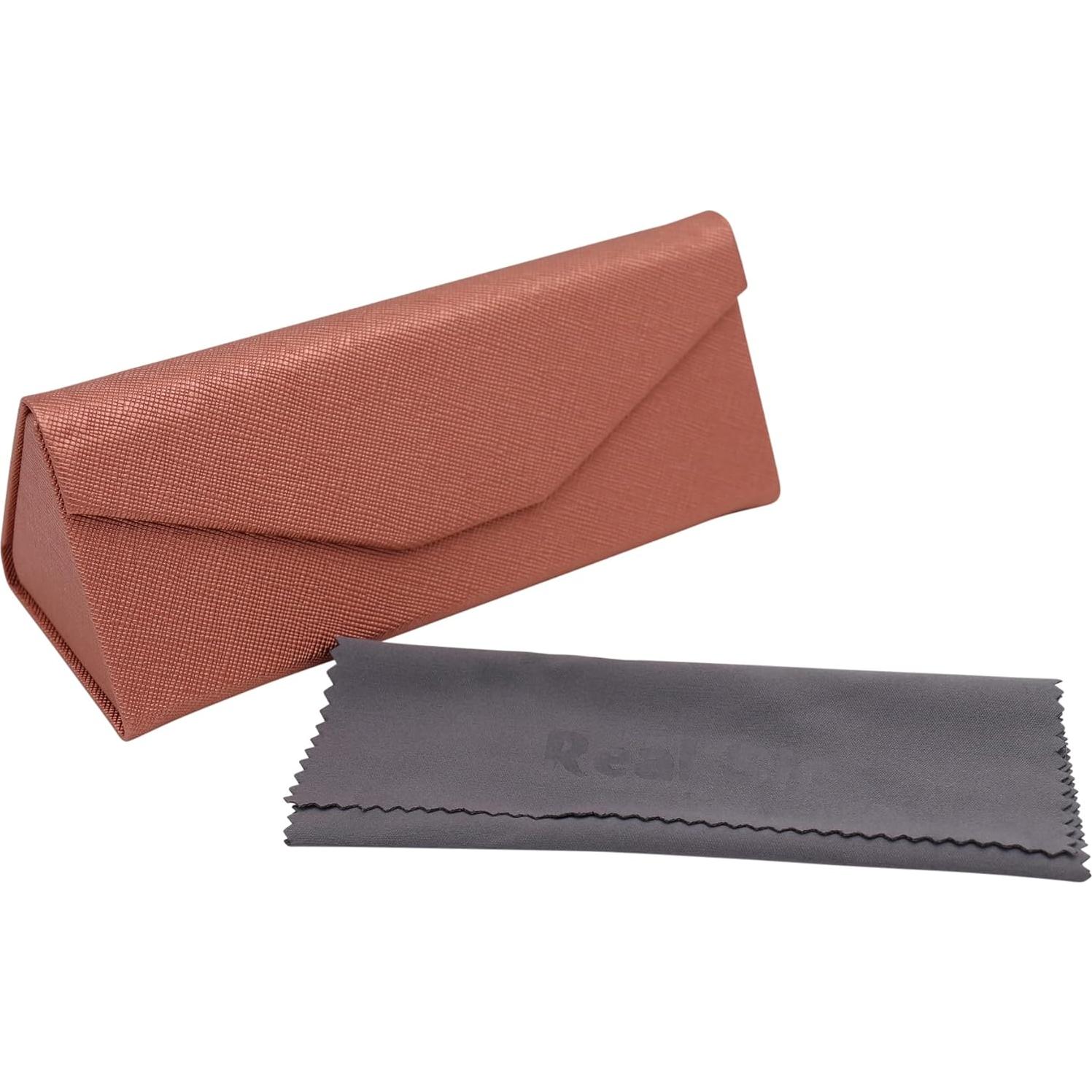 Estuche de Gafas Real Sic - Duro Plegable 16x6.86cm Bronce