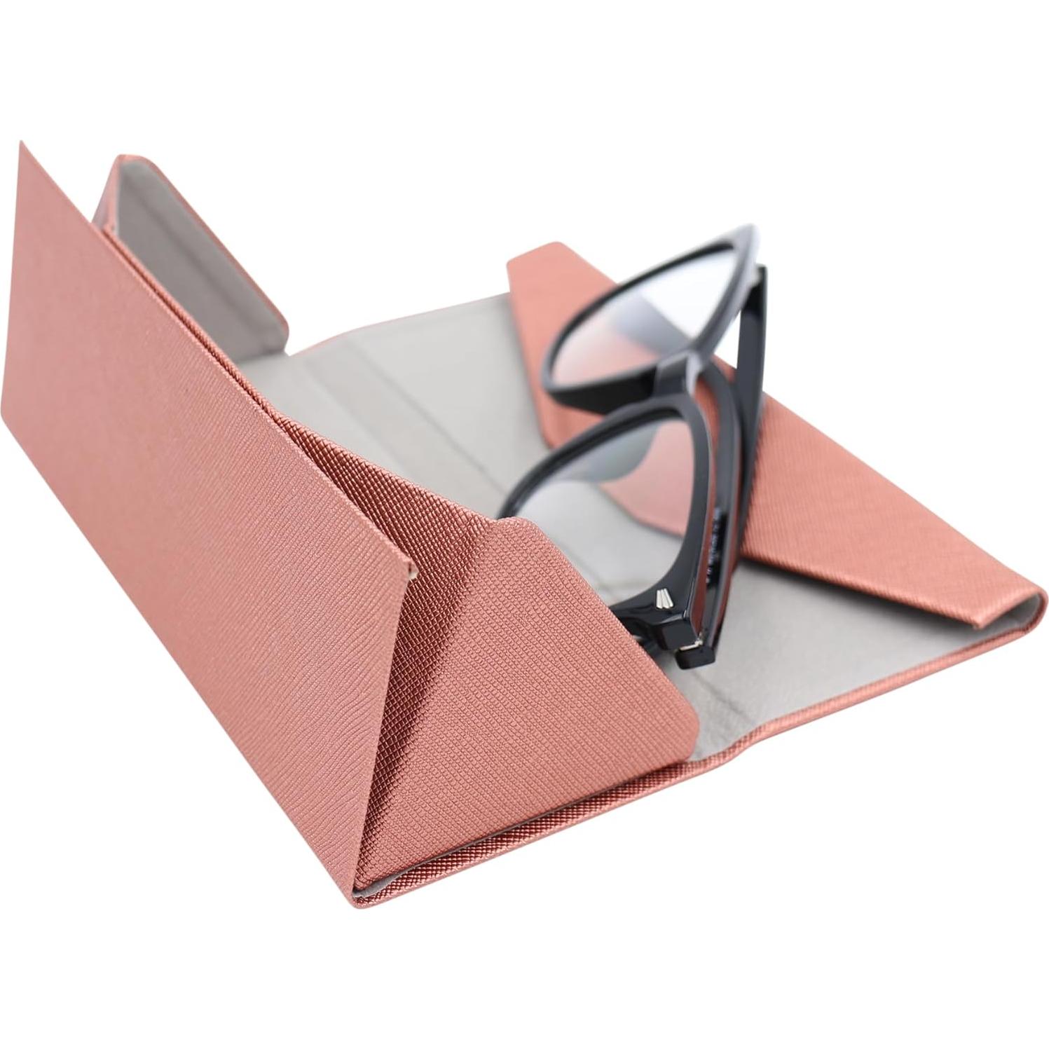 Estuche de Gafas Real Sic - Duro Plegable 16x6.86cm Bronce