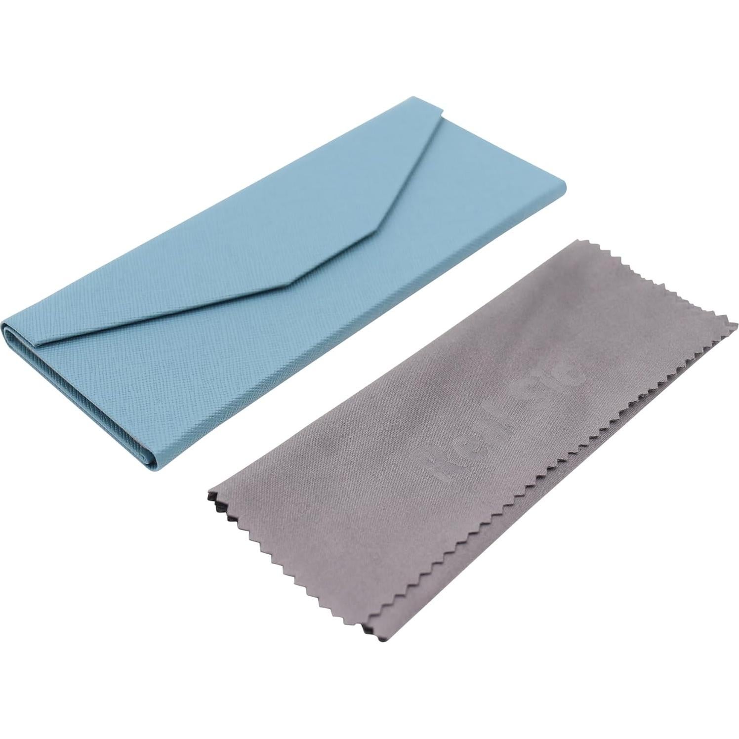 Estuche de Gafas Real Sic Azul Pacífico - Plegable 16x6.9cm