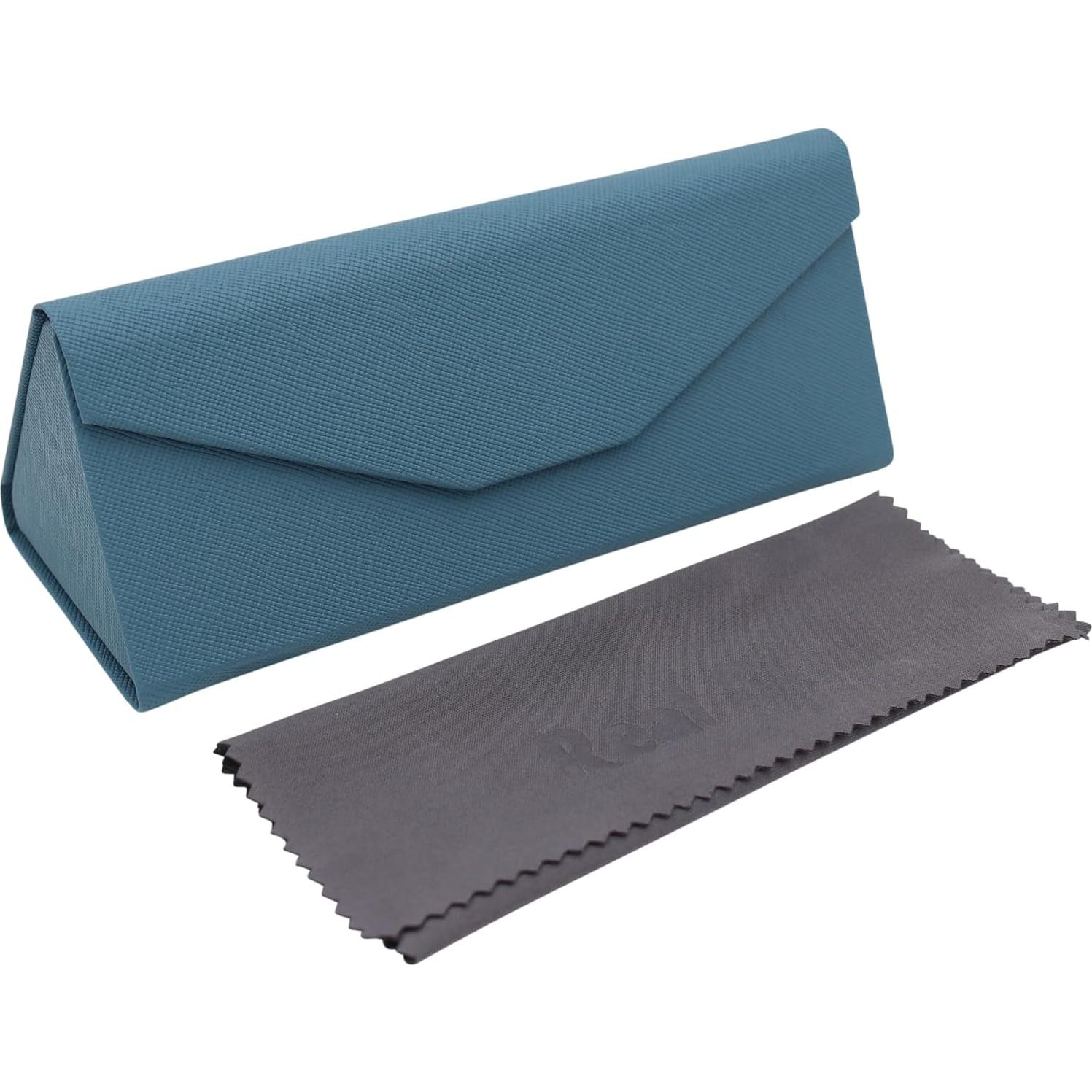 Estuche de Gafas Real Sic Azul Pacífico - Plegable 16x6.9cm