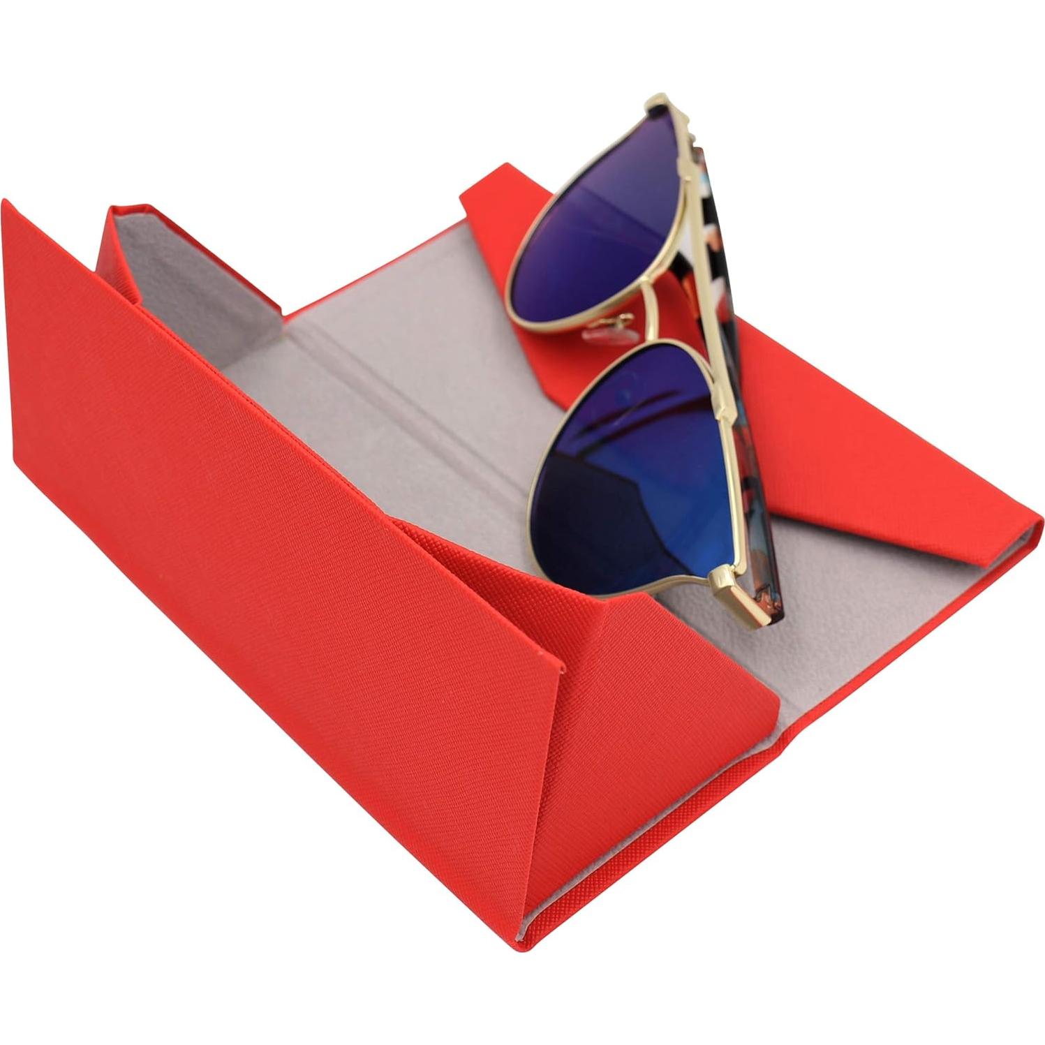 Estuche de Gafas Real Sic Rosa - Duro y Plegable 16x6.86cm