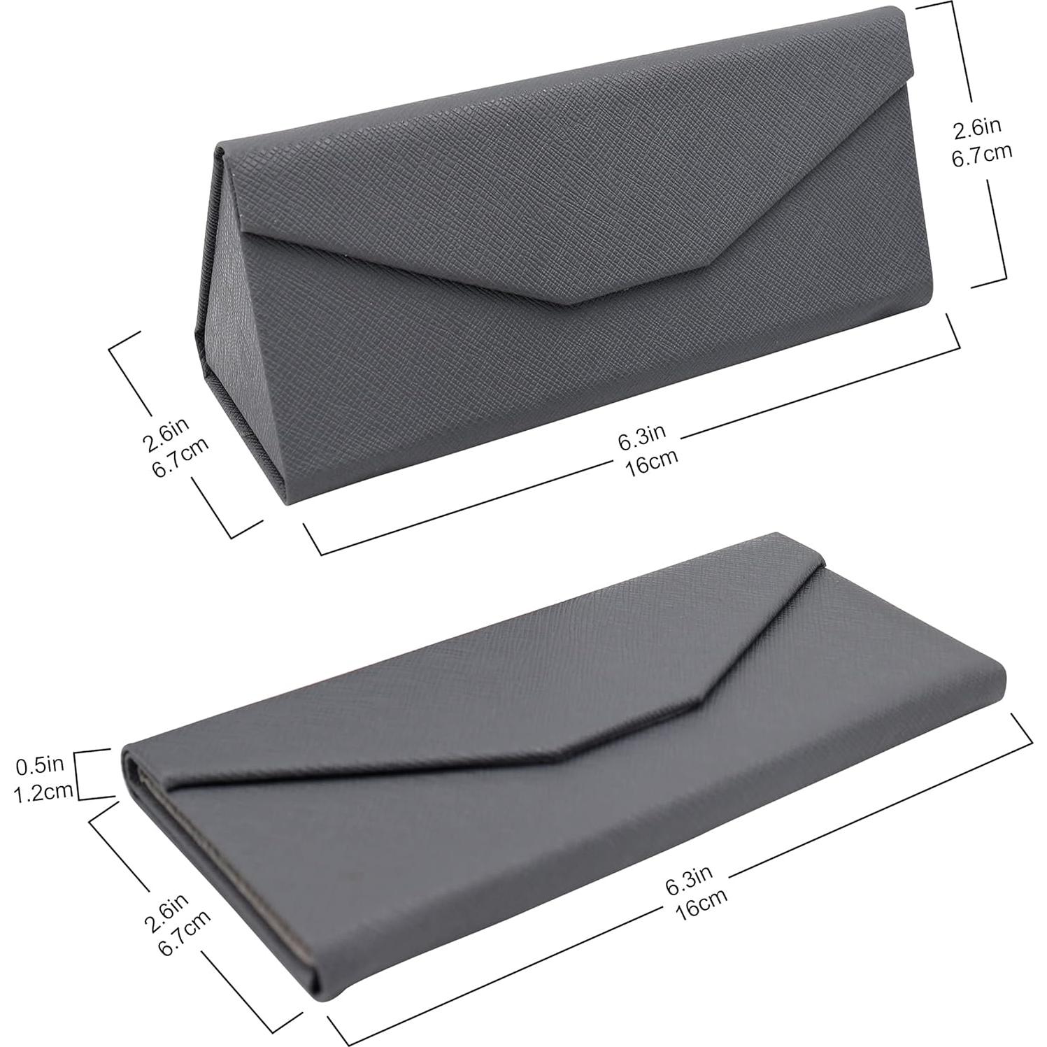 Estuche de Gafas Real Sic Gris - Doble Concha Dura 16cm