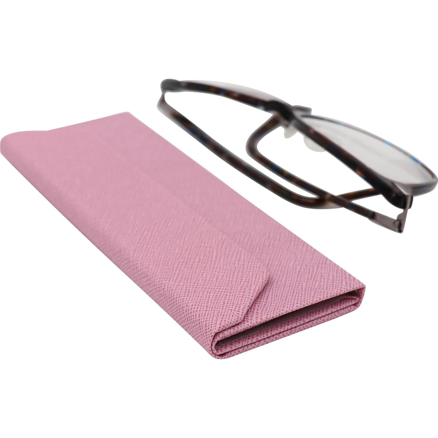 Estuche de Gafas Real Sic Rosa Duro Plegable 16x5.3cm