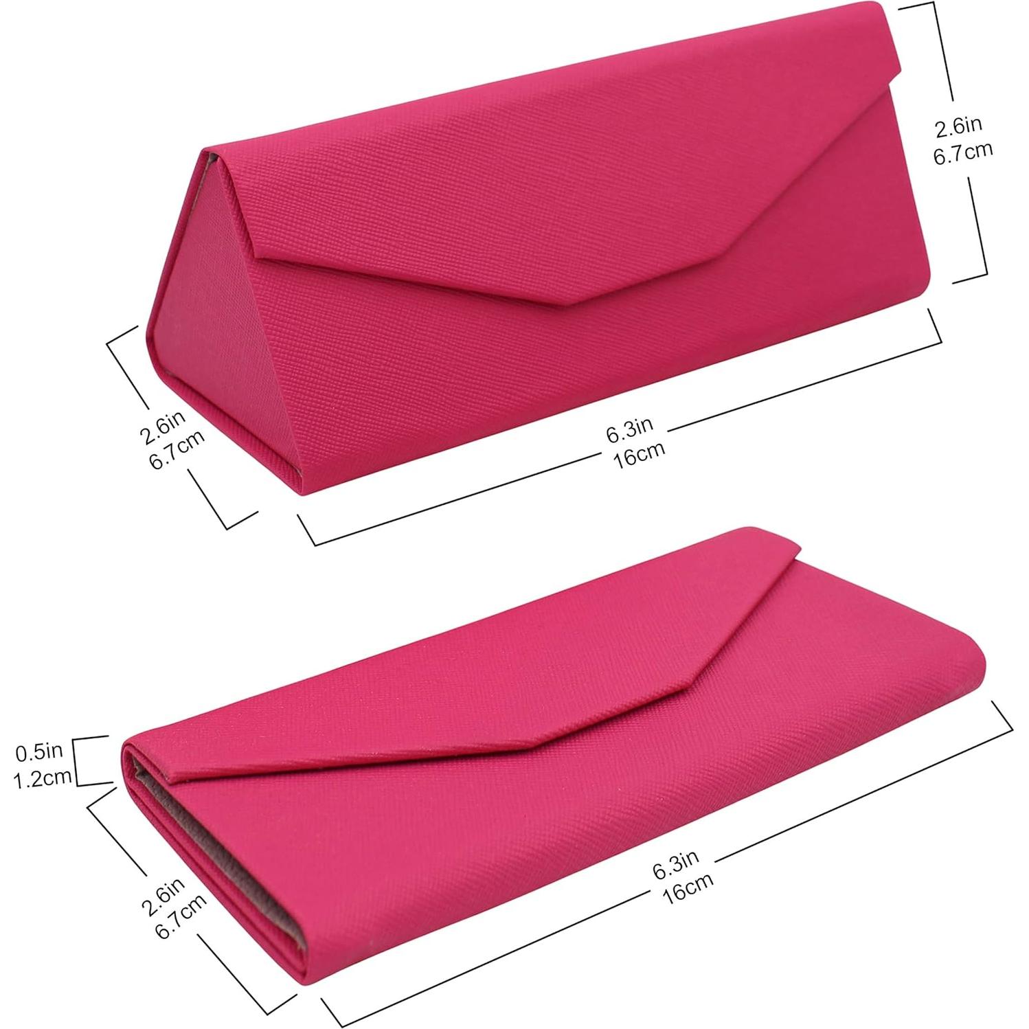 Estuche de Gafas Real Sic Fucsia - Doblado Magnético 16x6.8cm