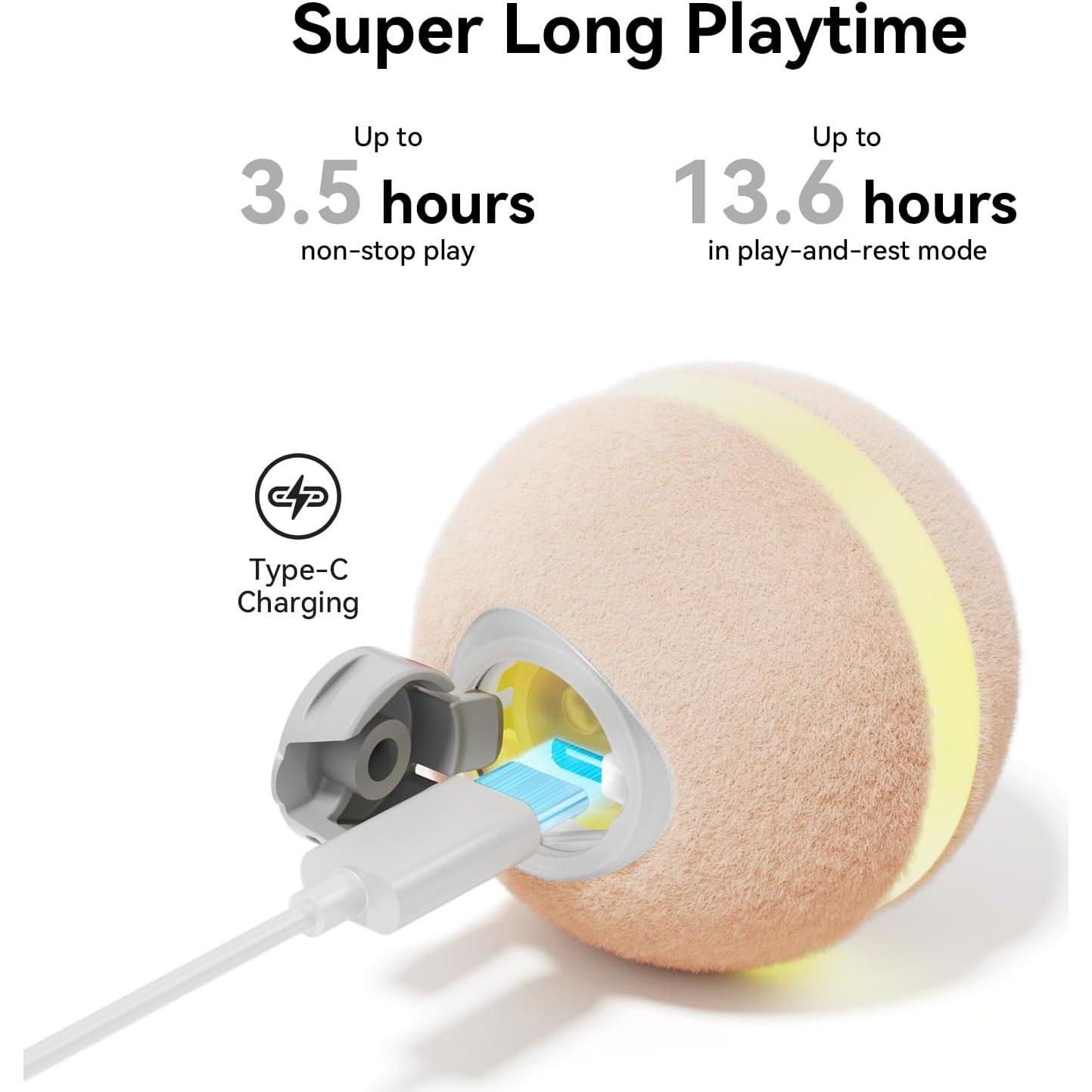 Juguete Interactivo para Gatos Cheerble M3 con Luz y Modos