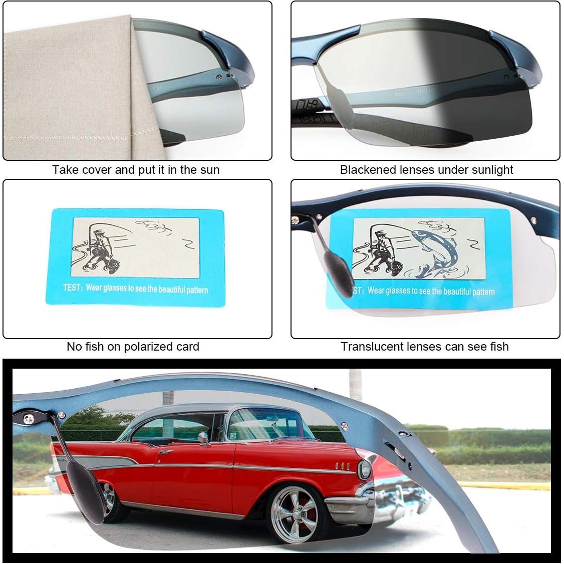 Gafas de Sol Deportivas YIMI Fotoquímicas Polarizadas UV400