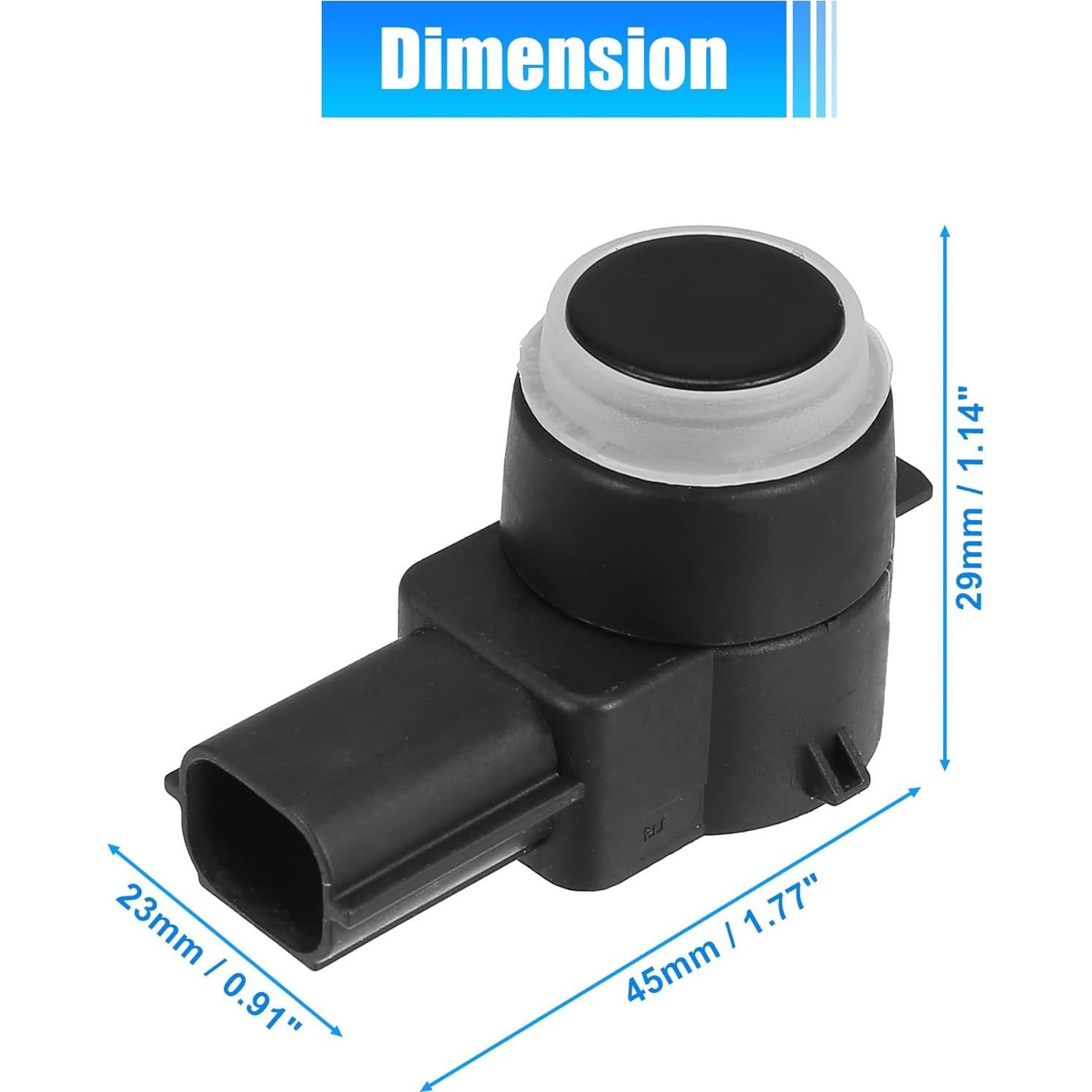Sensor de Asistencia de Estacionamiento X AUTOHAUX 4 Piezas