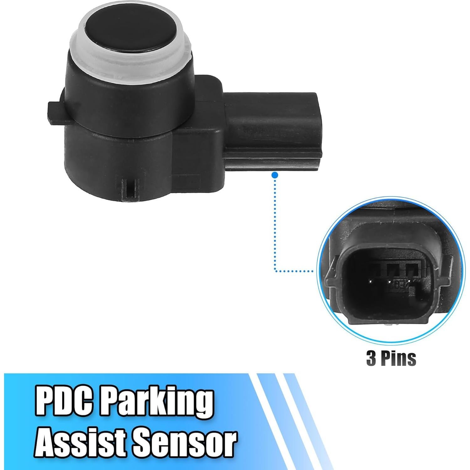 Sensor de Asistencia de Estacionamiento X AUTOHAUX 4 Piezas