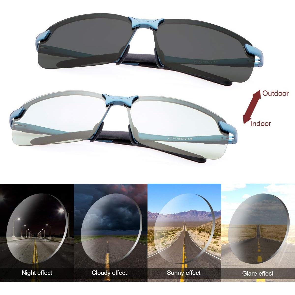 Gafas de Sol Deportivas YIMI Fotoquímicas Polarizadas UV400