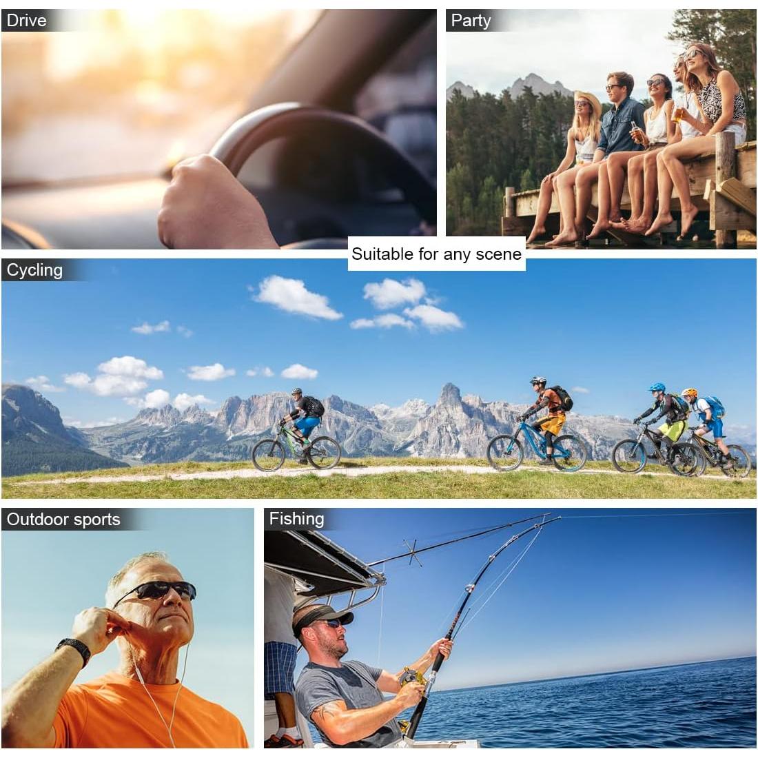 Gafas de Sol Deportivas YIMI Fotoquímicas Polarizadas UV400