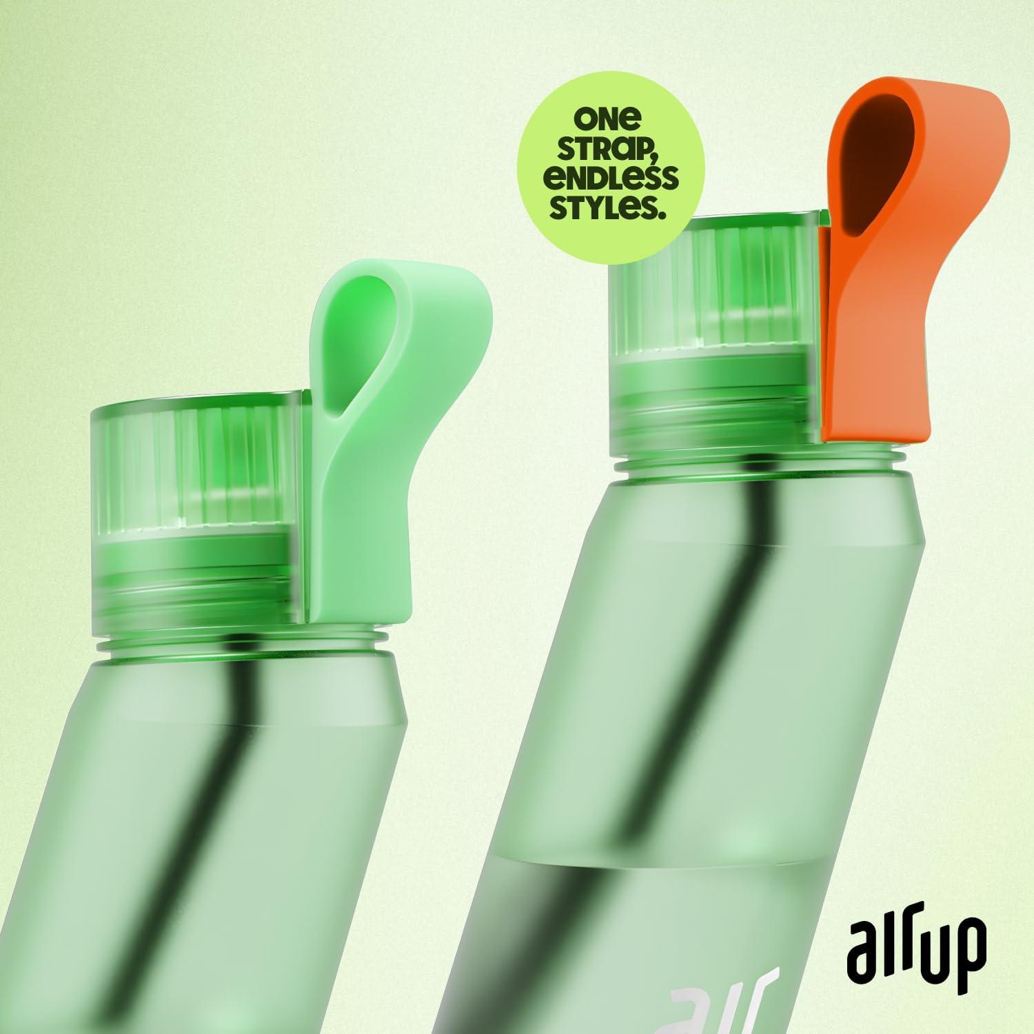 Botella de Agua Air Up Twist Verde Vibrante 600ml + Pods Sabor