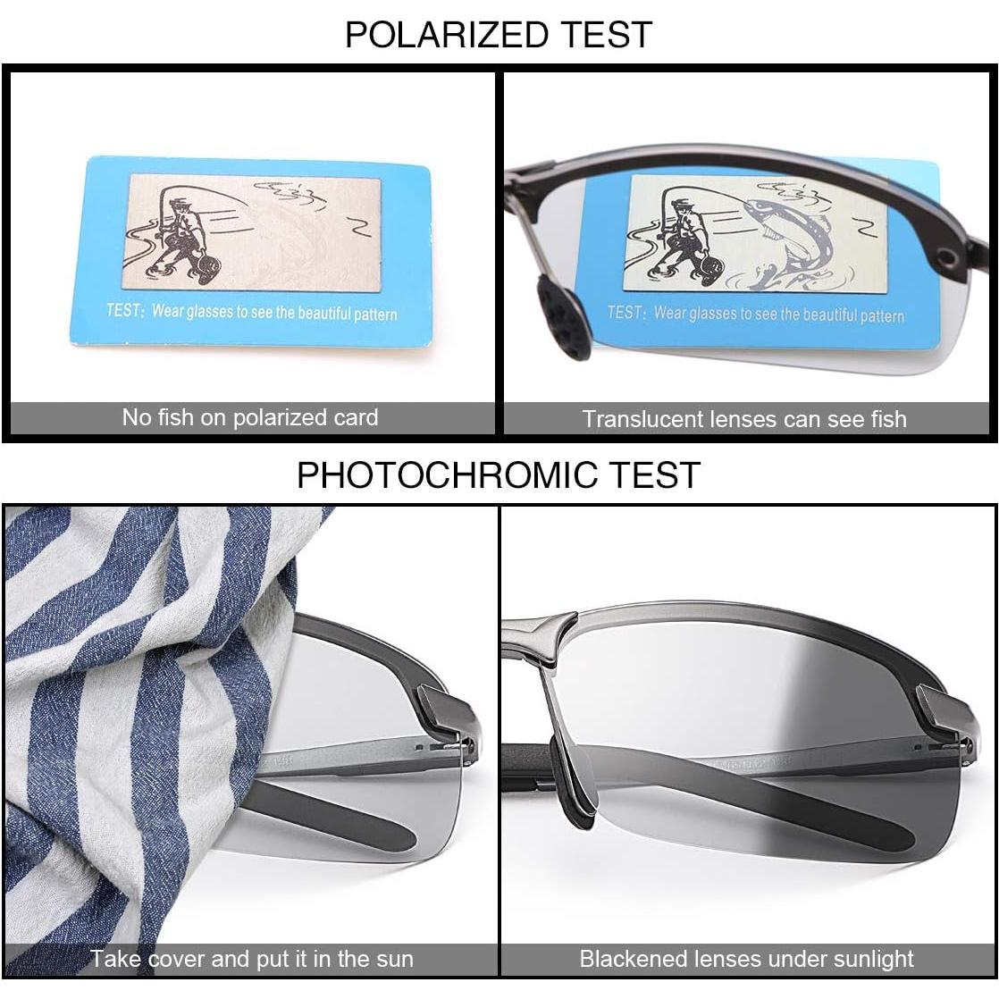 Gafas de Sol Deportivas YIMI Fotoquímicas Polarizadas UV400