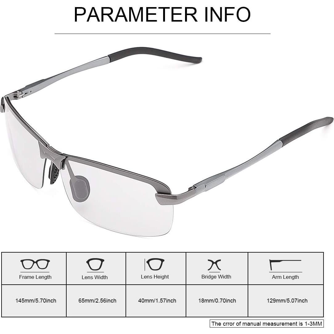 Gafas de Sol Deportivas YIMI Fotoquímicas Polarizadas UV400