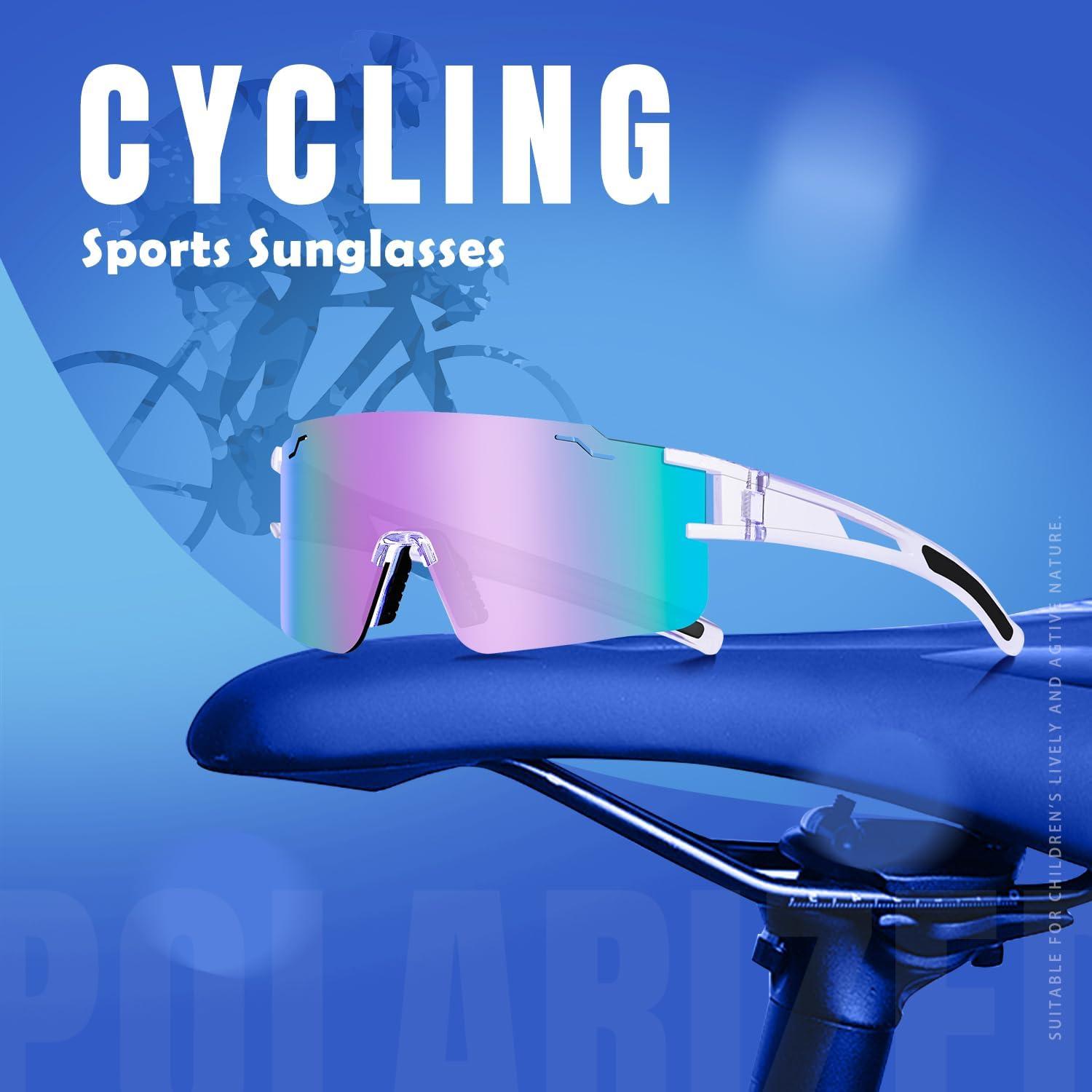 Gafas de Ciclismo FMY UV400 Polarizadas para Jóvenes