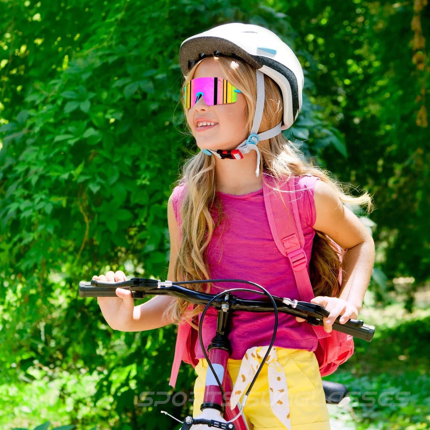 Gafas de Ciclismo FMY UV400 Polarizadas para Niños