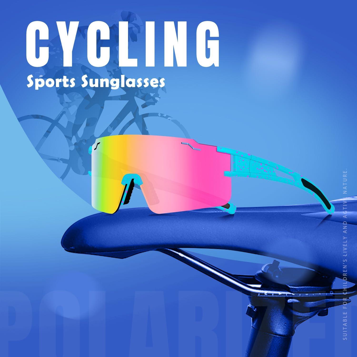 Gafas de Ciclismo FMY UV400 Polarizadas para Niños