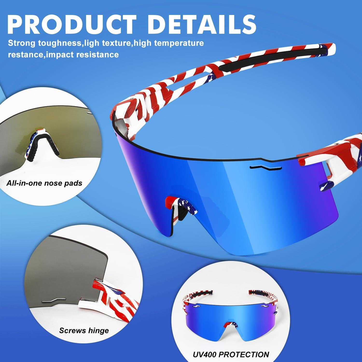 Gafas de Ciclismo FMY UV400 Polarizadas para Deportes