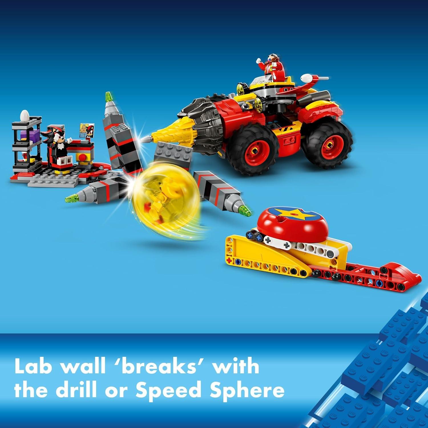 LEGO Sonic Super Sonic vs Egg Drillster 590 Piezas
