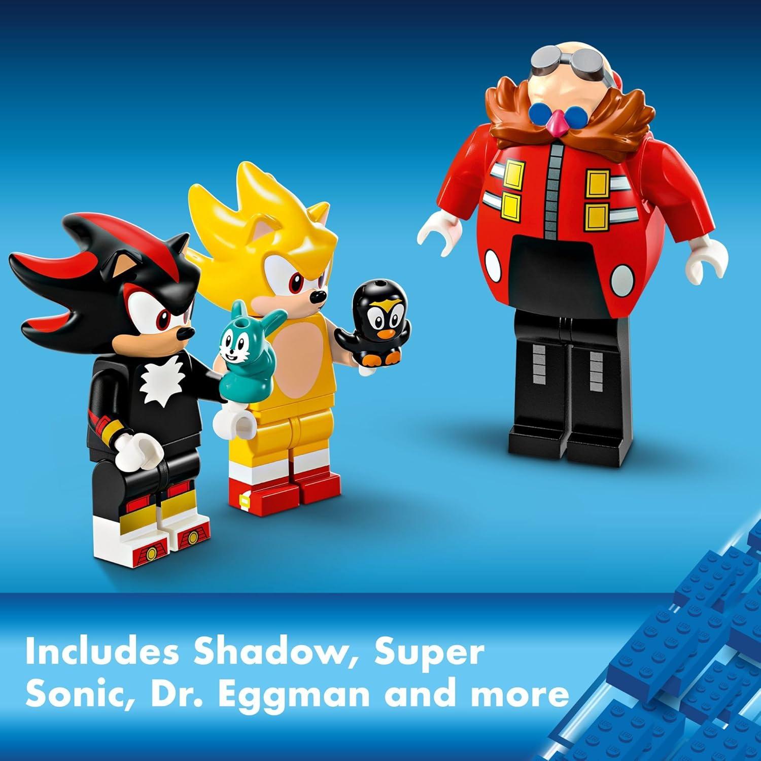 LEGO Sonic Super Sonic vs Egg Drillster 590 Piezas