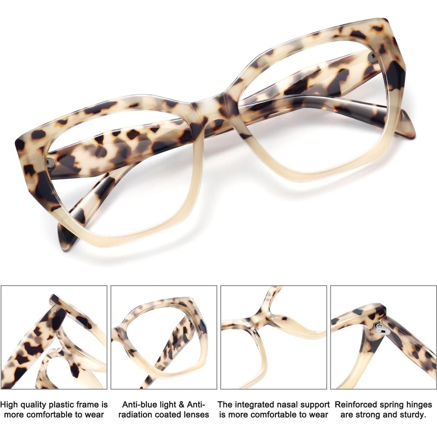 Gafas de Bloqueo de Luz Azul MEETSUN Vintage Cuadradas UV400